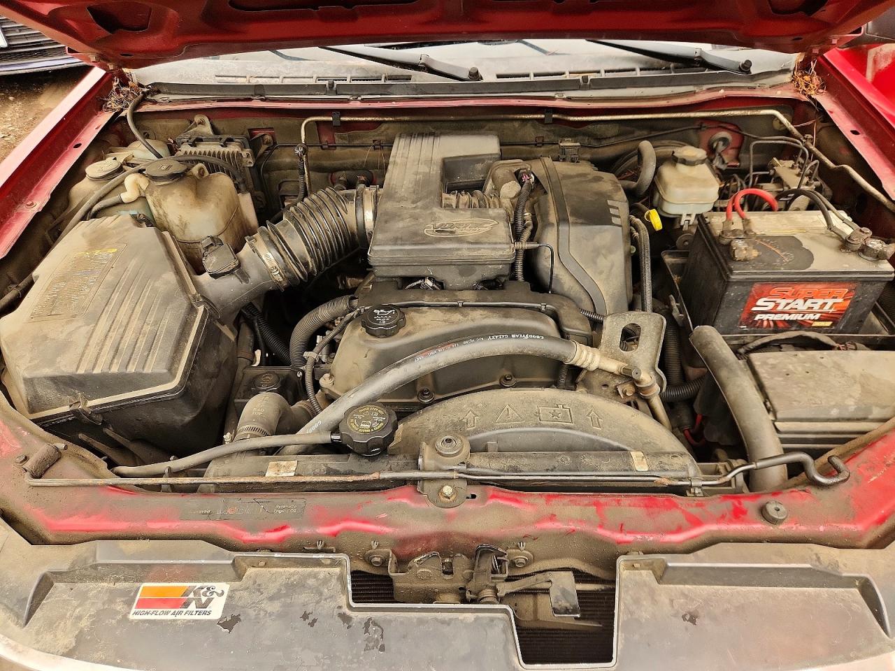 2005 Gmc Canyon Red vin: 1GTDT196858133863