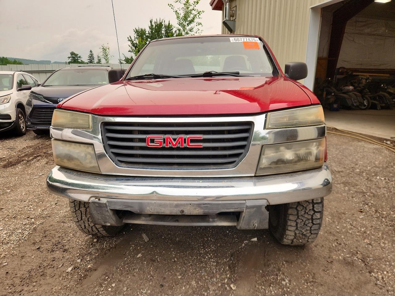 2005 Gmc Canyon Red vin: 1GTDT196858133863