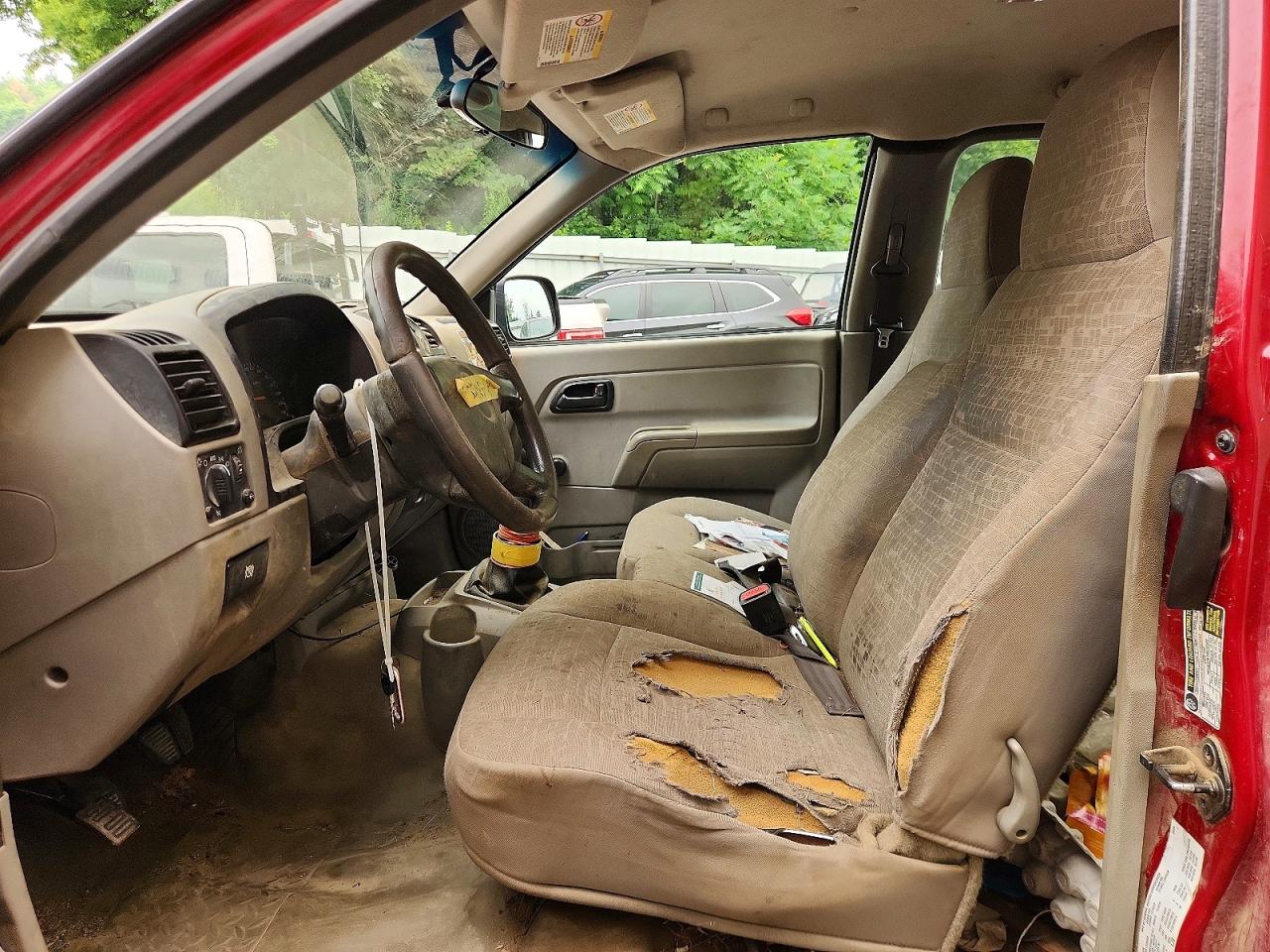 2005 Gmc Canyon Red vin: 1GTDT196858133863