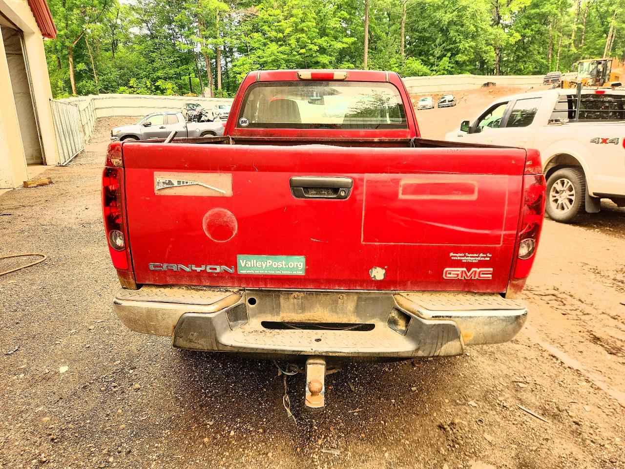2005 Gmc Canyon Red vin: 1GTDT196858133863
