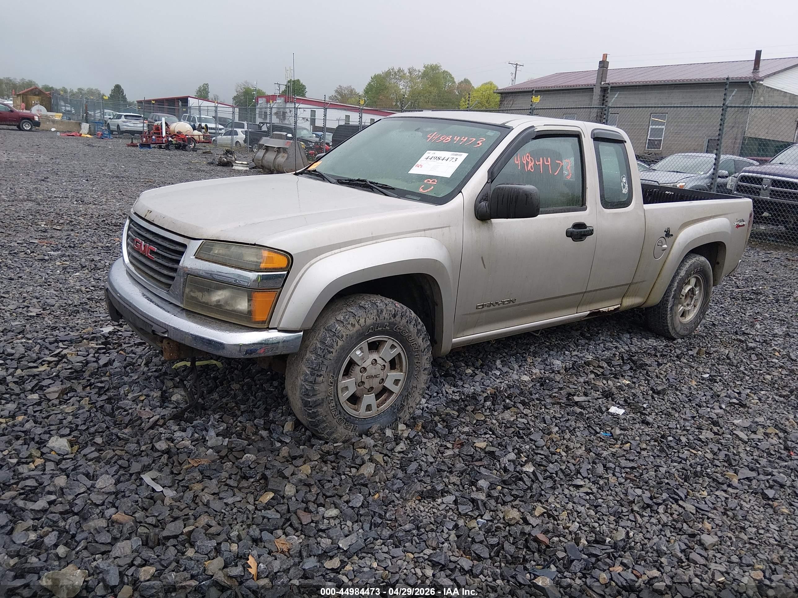 2004 Gmc Canyon Sl Brown vin: 1GTDT196948213834