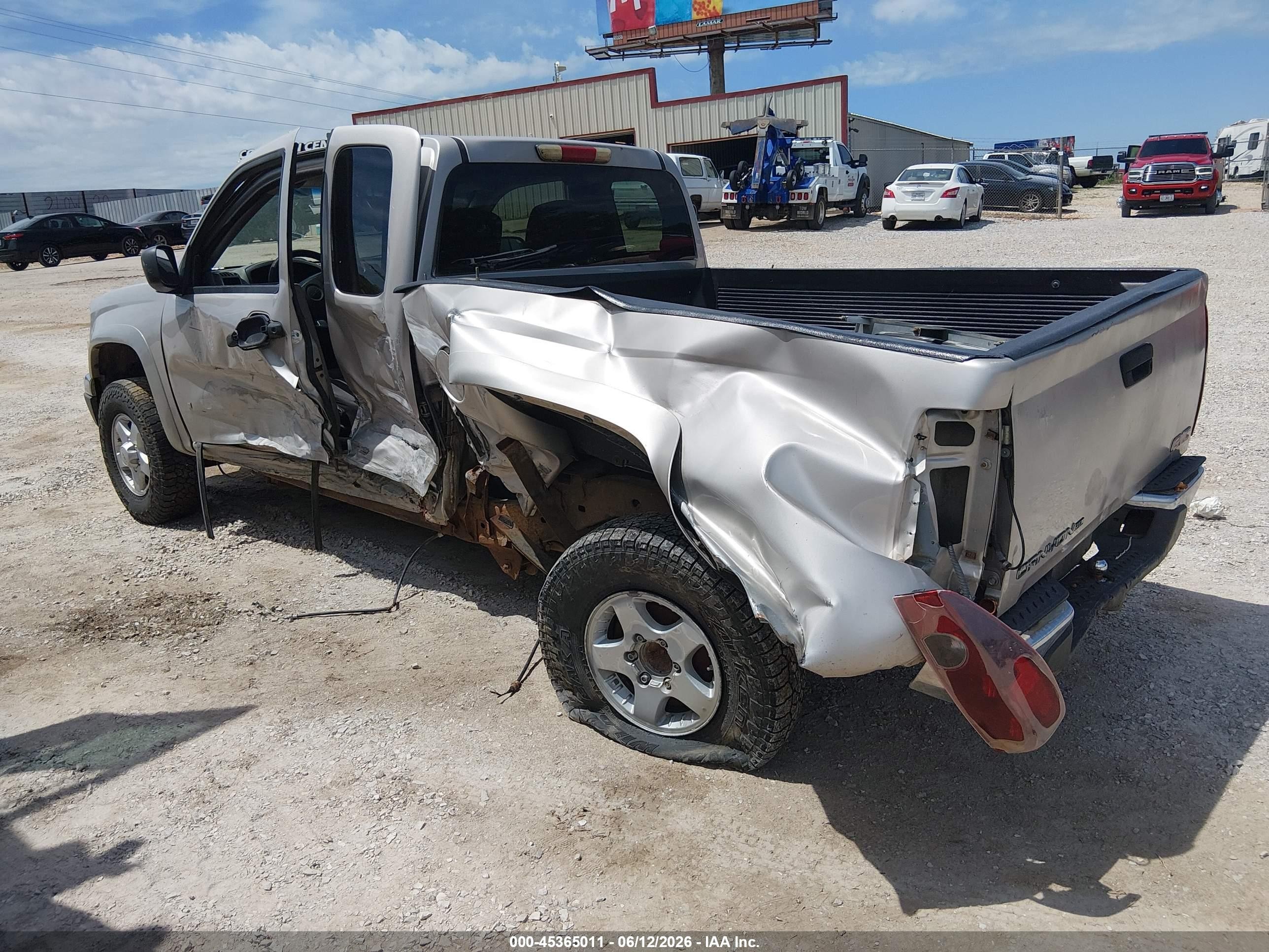 2007 Gmc Canyon Work Truck Silver vin: 1GTDT199278238914