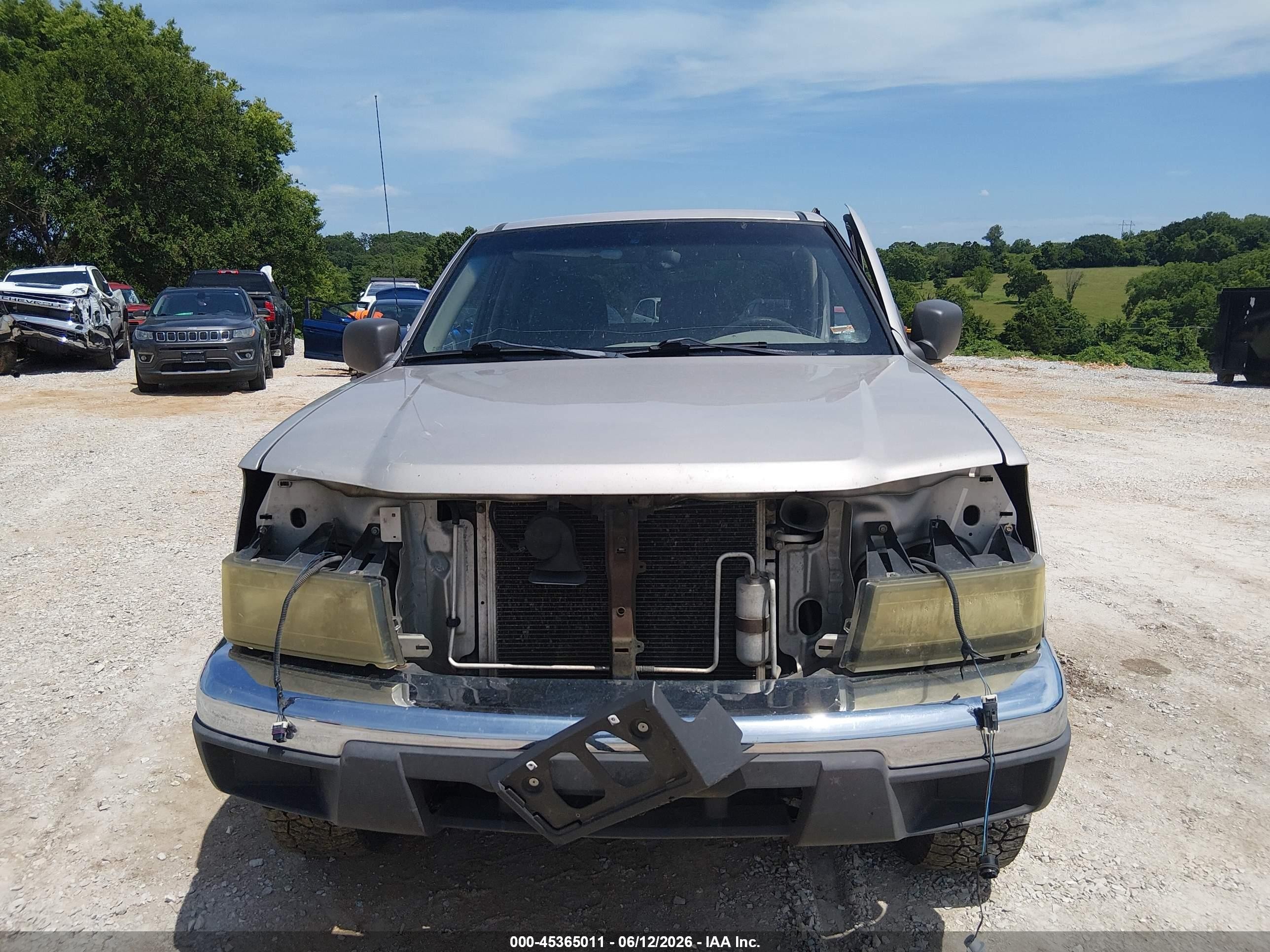 2007 Gmc Canyon Work Truck Silver vin: 1GTDT199278238914
