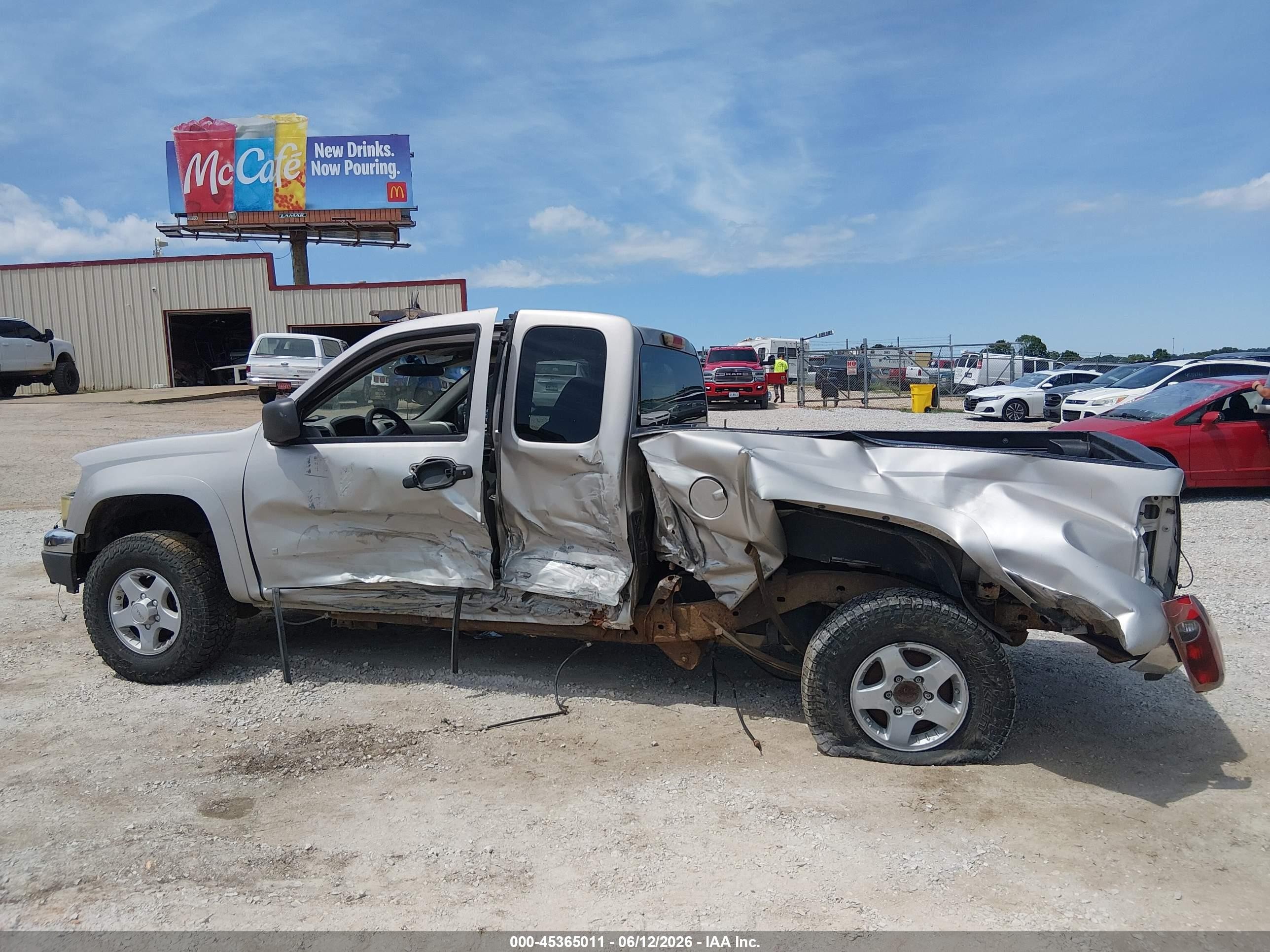 2007 Gmc Canyon Work Truck Silver vin: 1GTDT199278238914