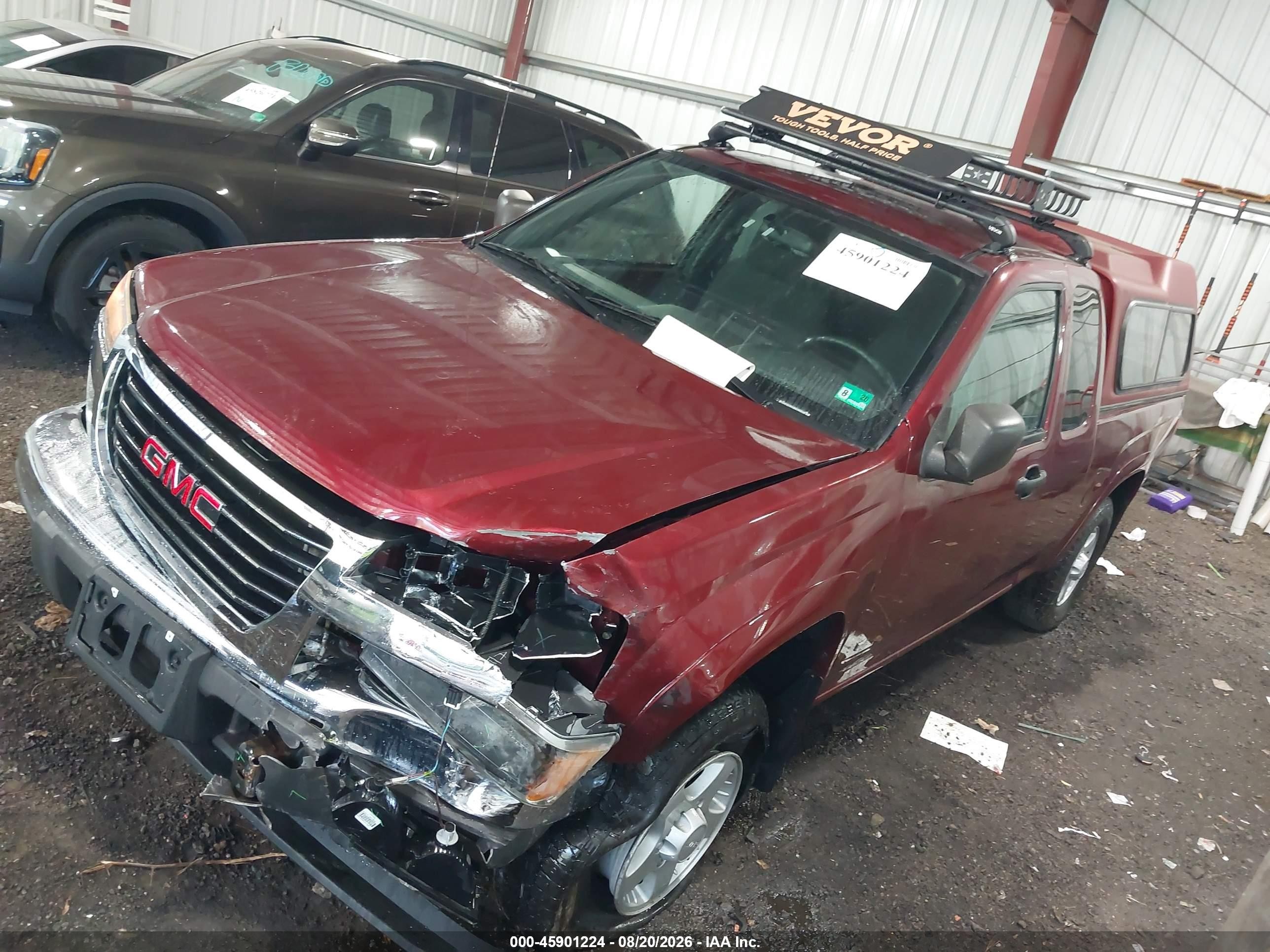 2007 Gmc Canyon Sle2 Burgundy vin: 1GTDT19E478127973