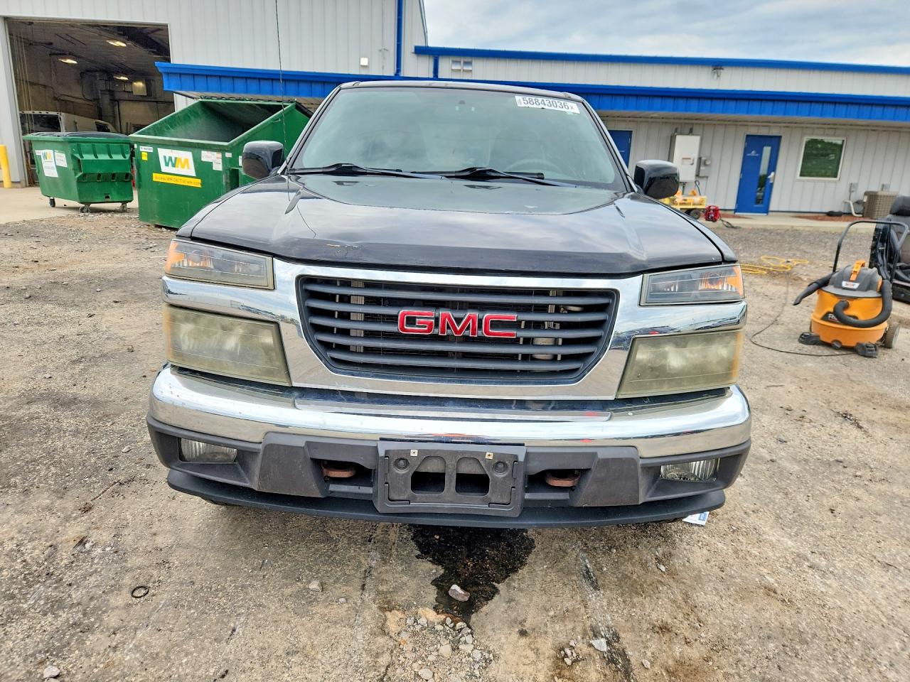 2009 Gmc Canyon Black vin: 1GTDT19E498141908