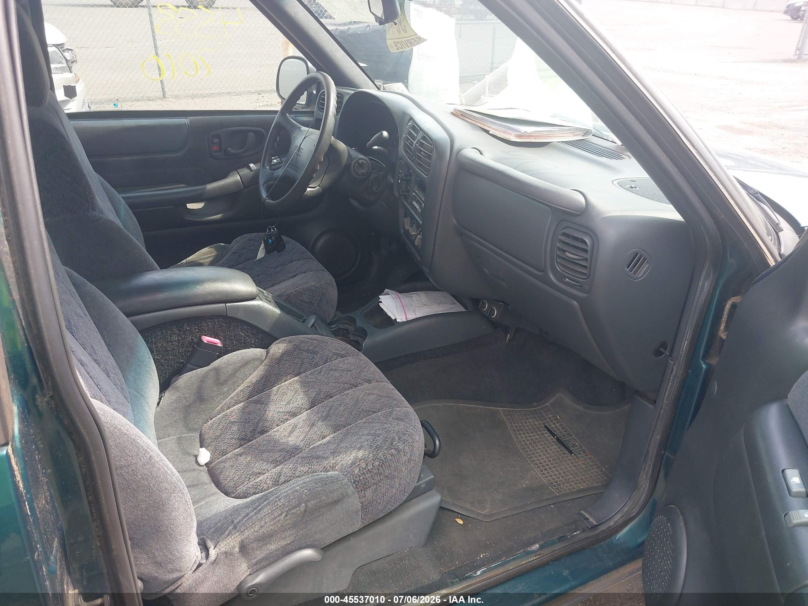 1998 Gmc Sonoma Sls Зеленый vin: 1GTDT19X0W8524757