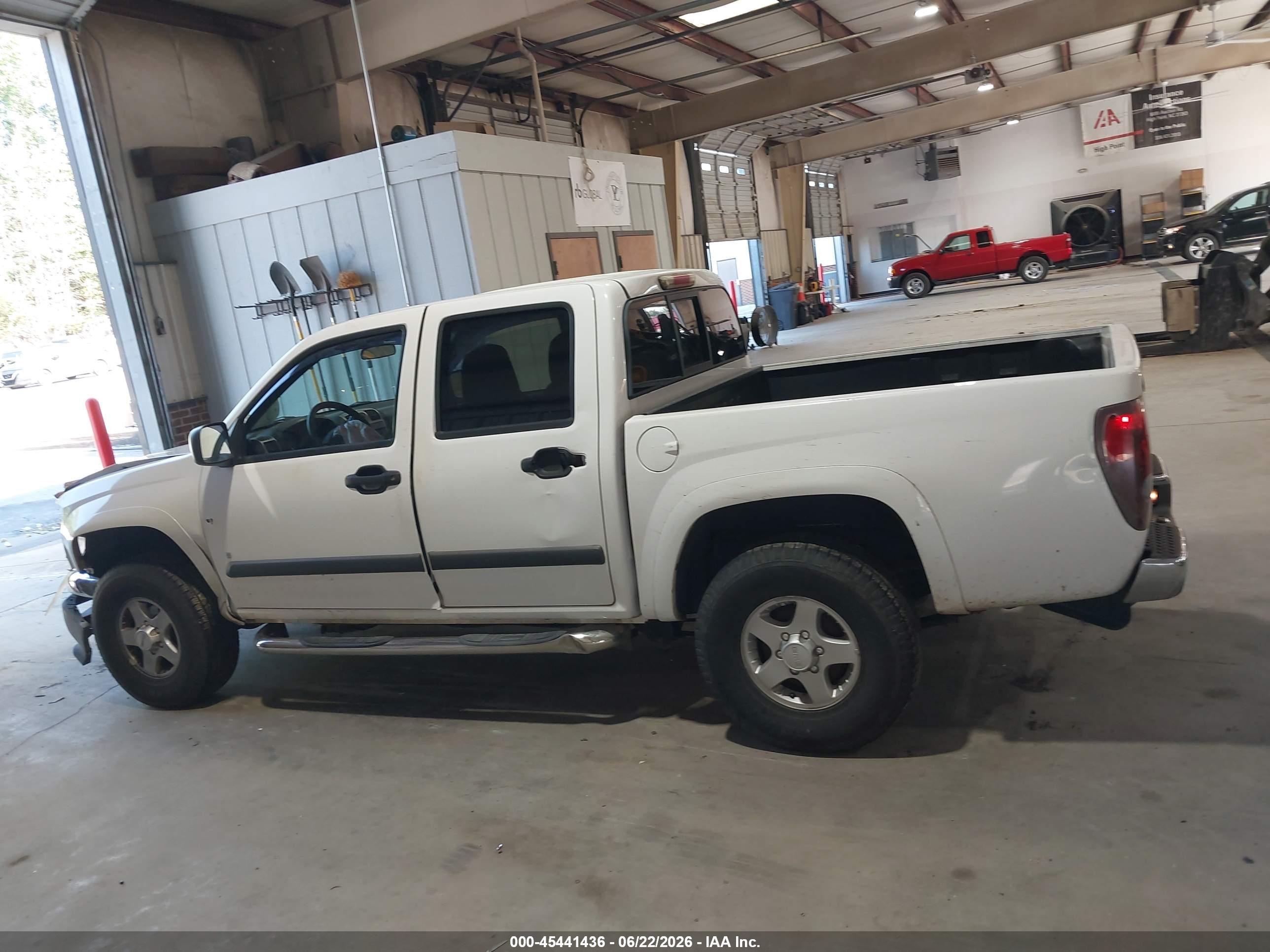 2008 Gmc Canyon Sle2 White vin: 1GTDT43E688189872