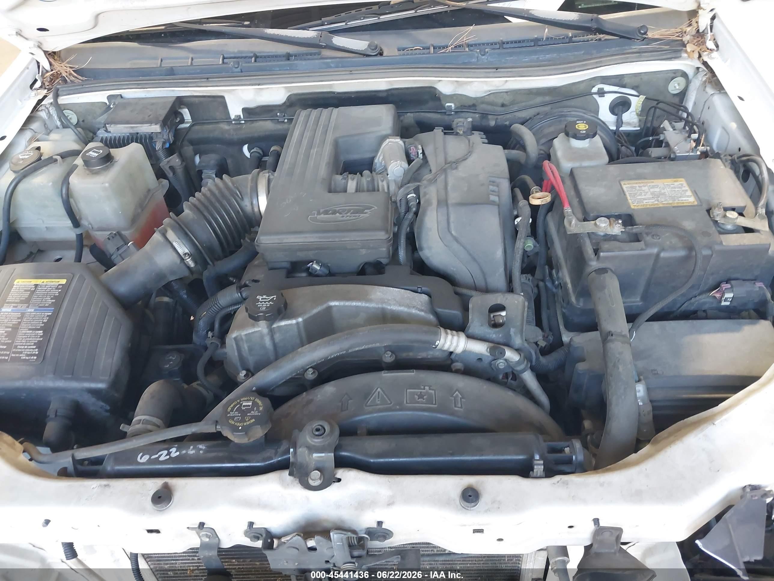2008 Gmc Canyon Sle2 White vin: 1GTDT43E688189872