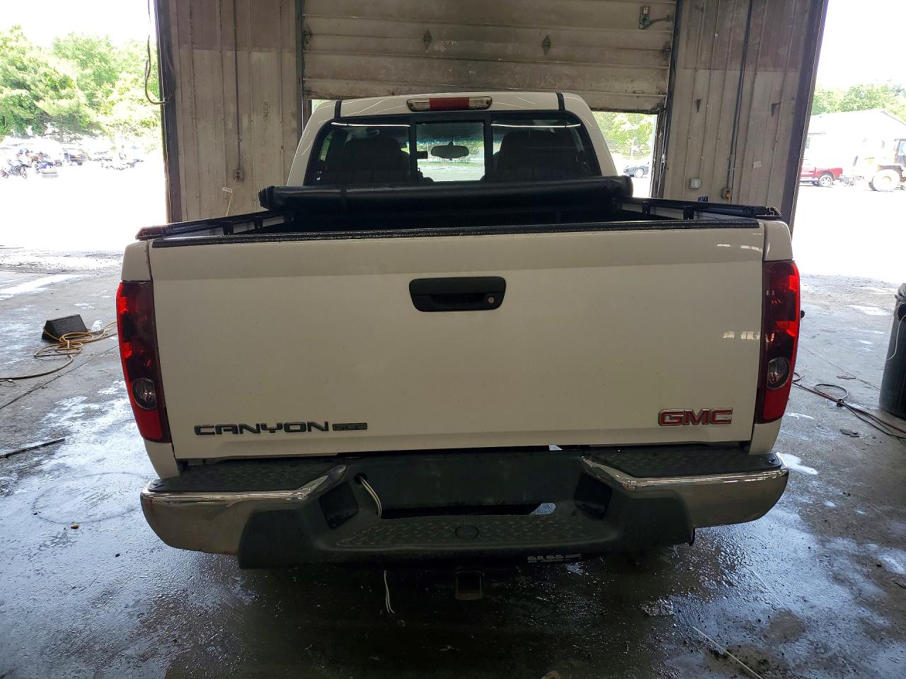 2008 Gmc Canyon Sle White vin: 1GTDT43E788198306