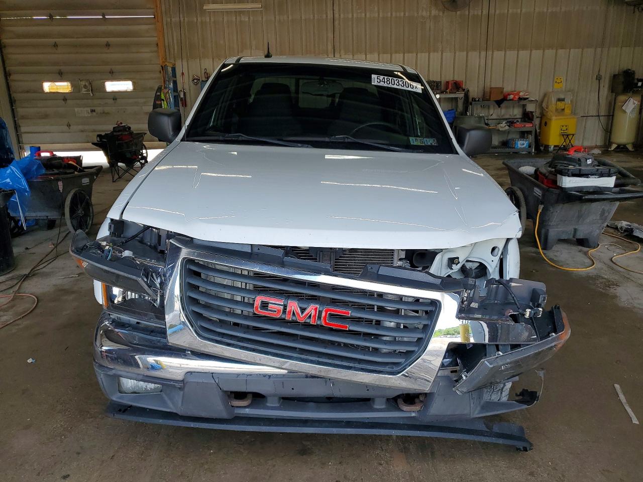 2008 Gmc Canyon Sle White vin: 1GTDT43E788198306
