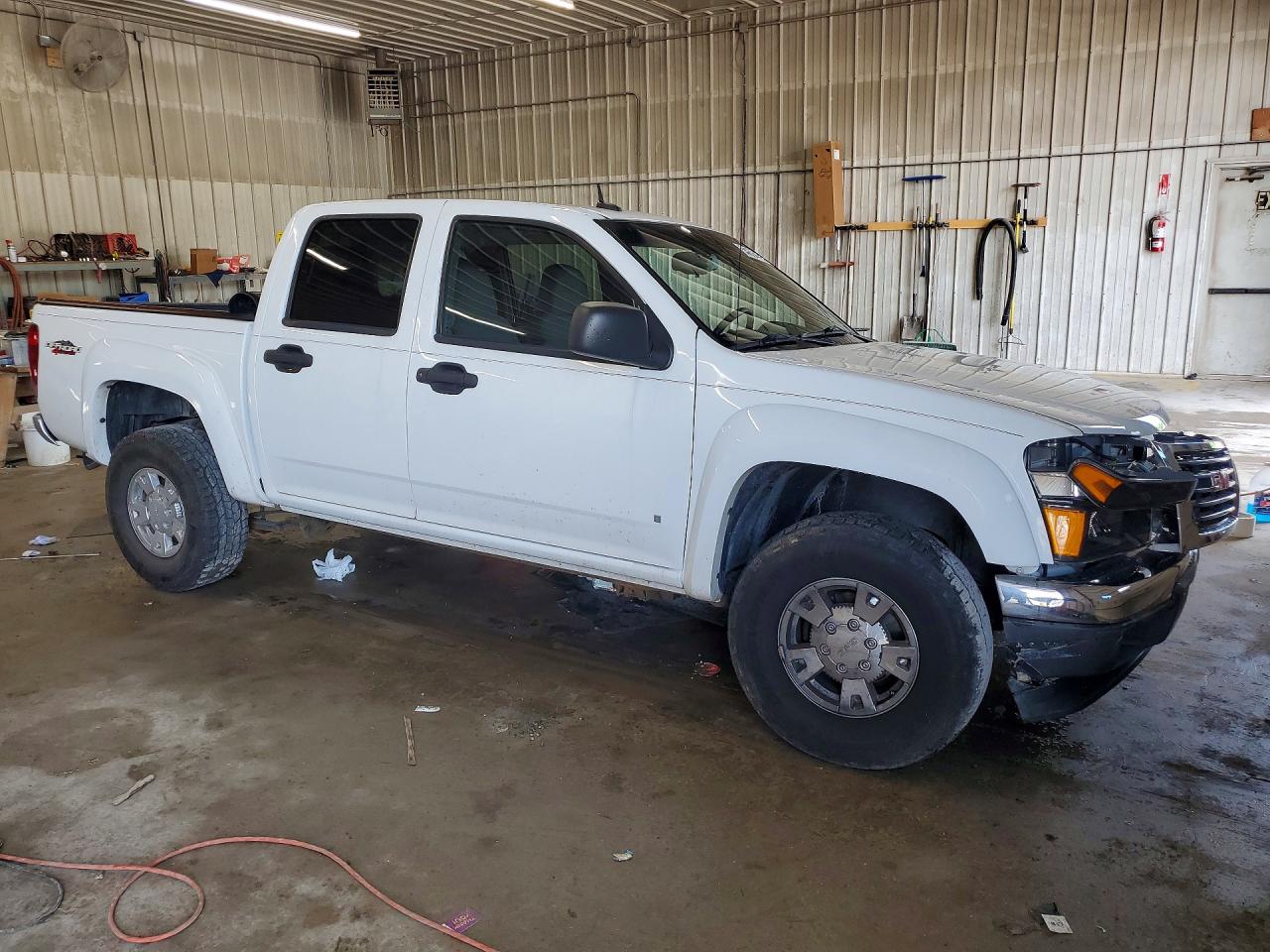2008 Gmc Canyon Sle White vin: 1GTDT43E788198306