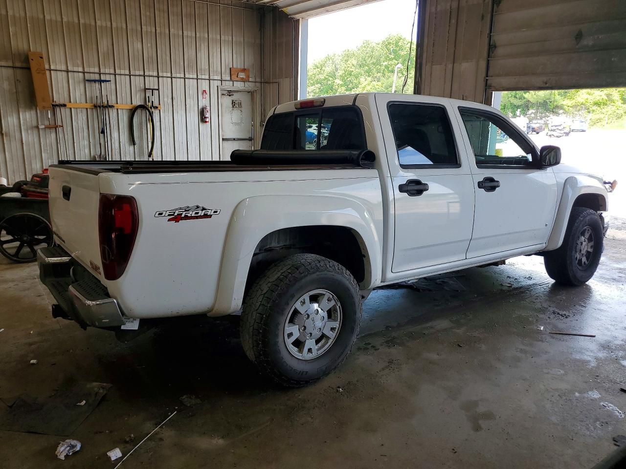 2008 Gmc Canyon Sle White vin: 1GTDT43E788198306