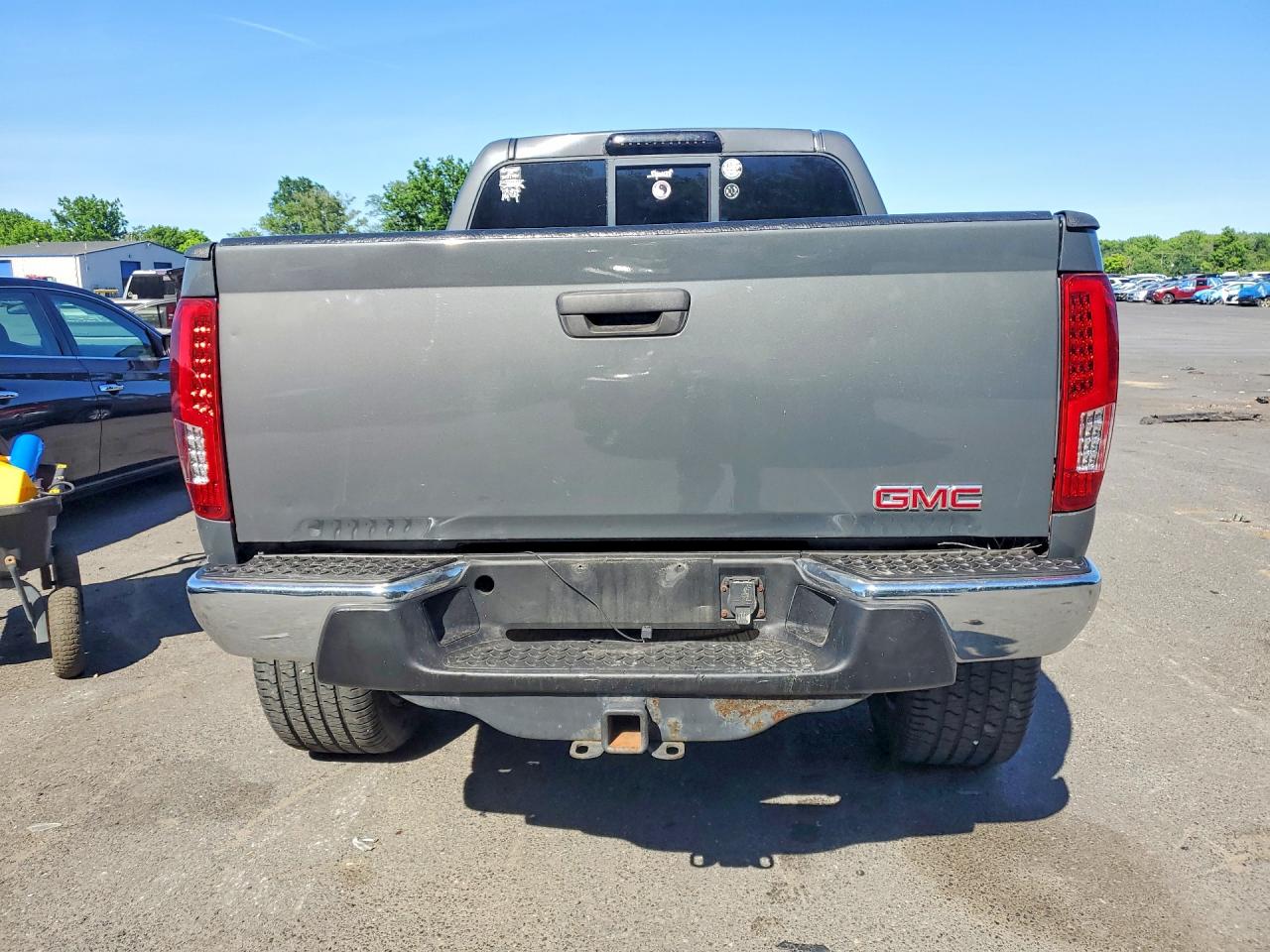 2008 Gmc Canyon Slt Gray vin: 1GTDT53EX88191212