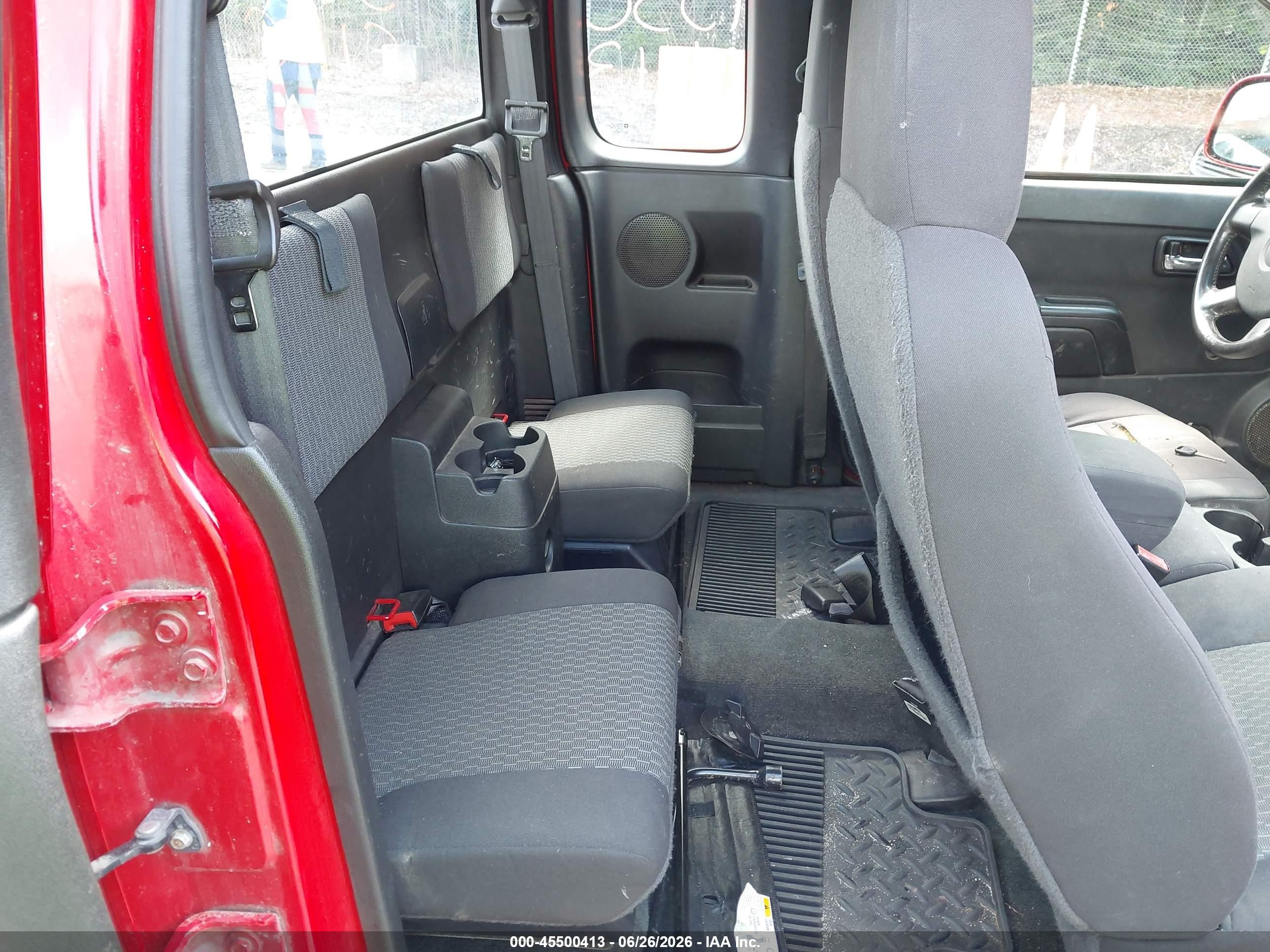 2012 Gmc Canyon Work Truck Red vin: 1GTE5LF93C8116653