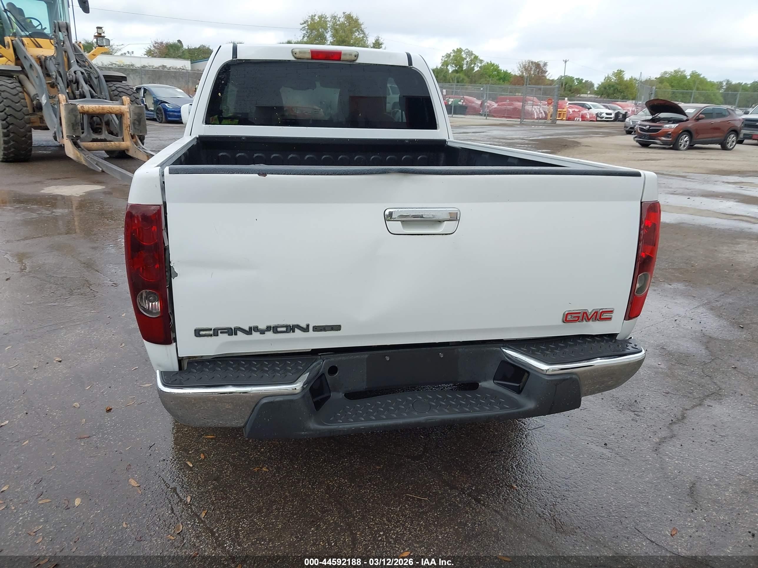 2012 Gmc Canyon Sle1 White vin: 1GTE5MF95C8117020