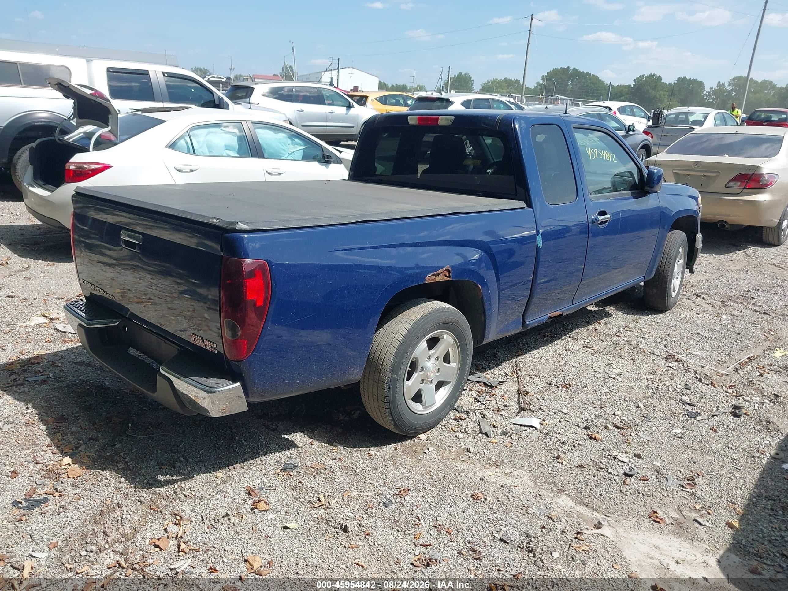 2012 Gmc Canyon Sle1 Blue vin: 1GTE5MF95C8156030