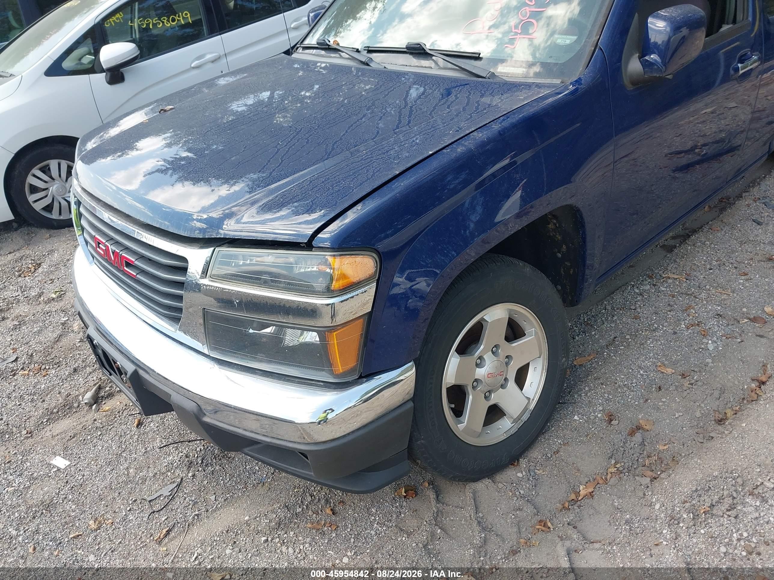 2012 Gmc Canyon Sle1 Blue vin: 1GTE5MF95C8156030
