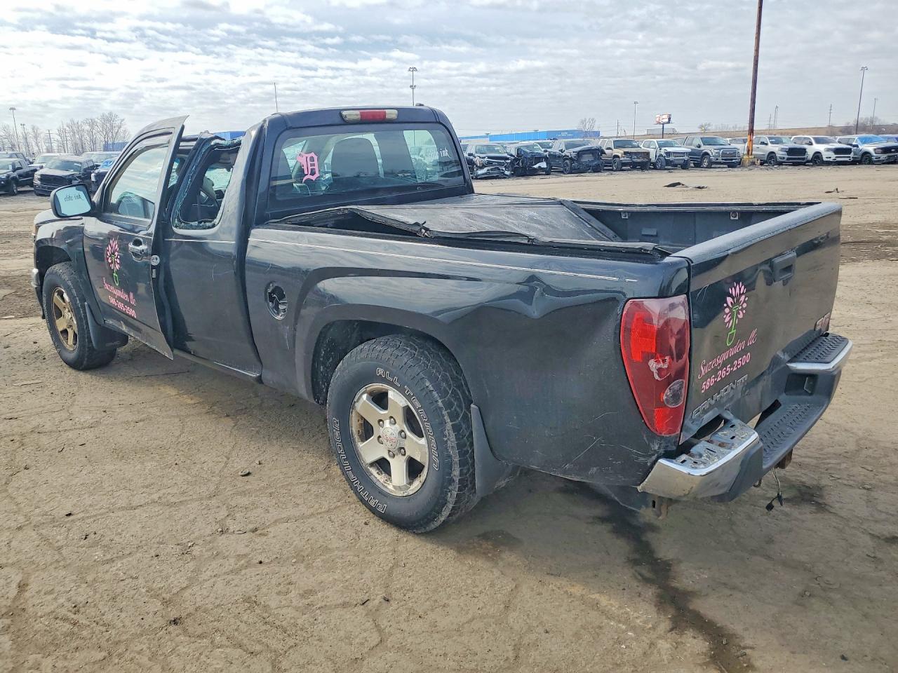 2011 Gmc Canyon Sle Black vin: 1GTE5MF96B8102153