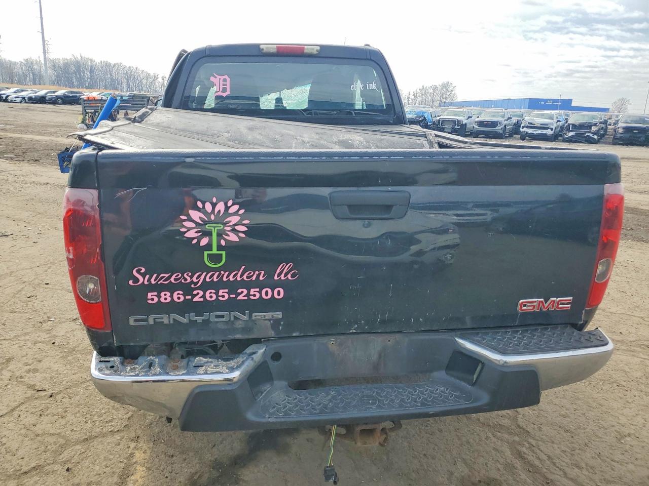 2011 Gmc Canyon Sle Black vin: 1GTE5MF96B8102153