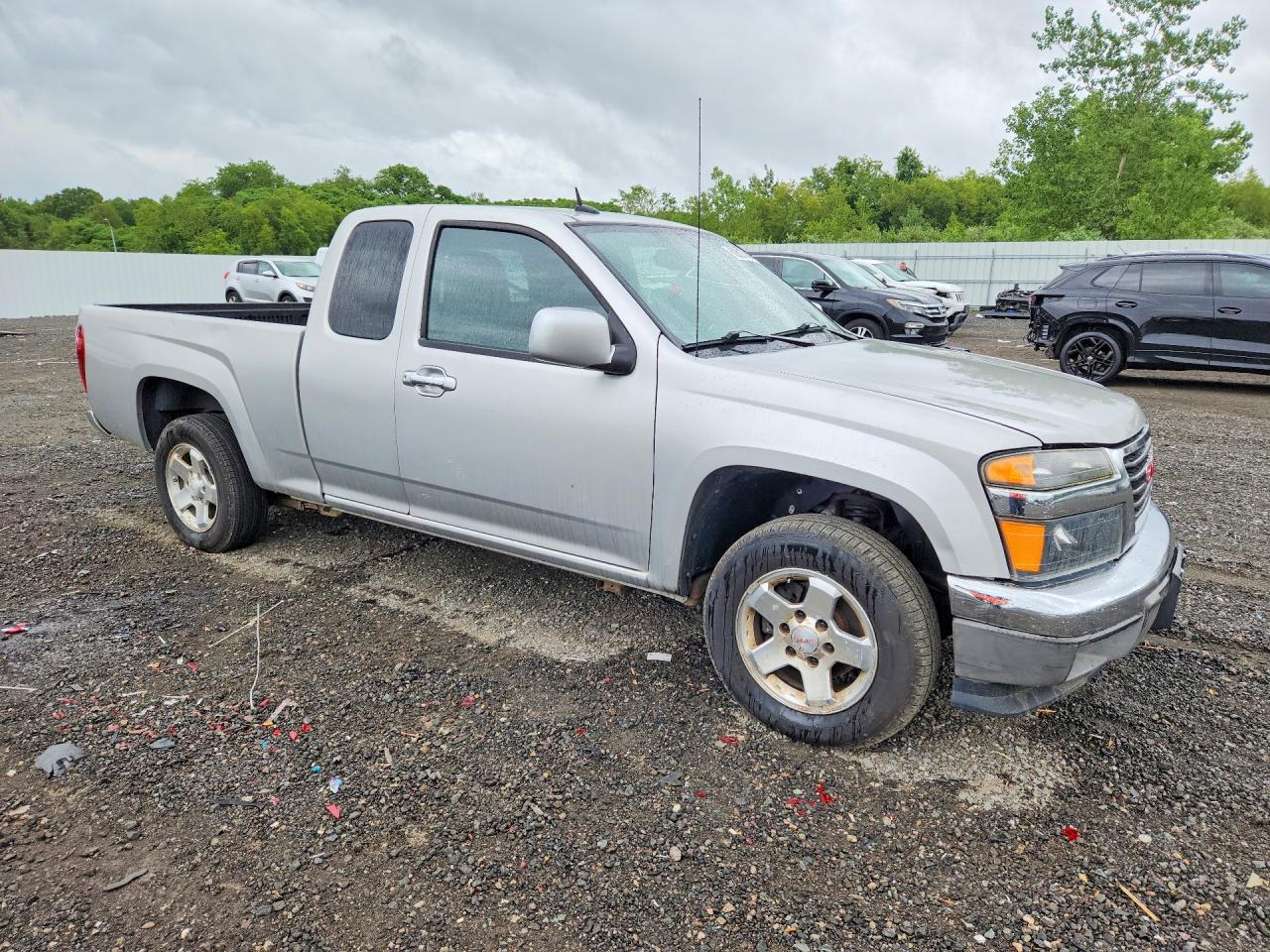 2011 Gmc Canyon Sle Silver vin: 1GTE5MFE1B8125210