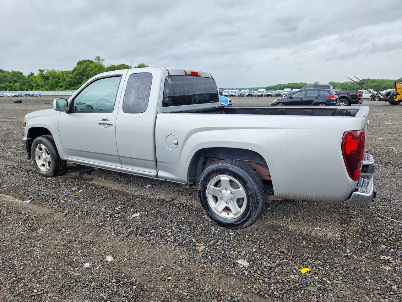 2011 Gmc Canyon Sle Silver vin: 1GTE5MFE1B8125210