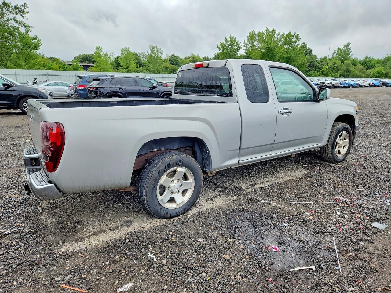2011 Gmc Canyon Sle Silver vin: 1GTE5MFE1B8125210