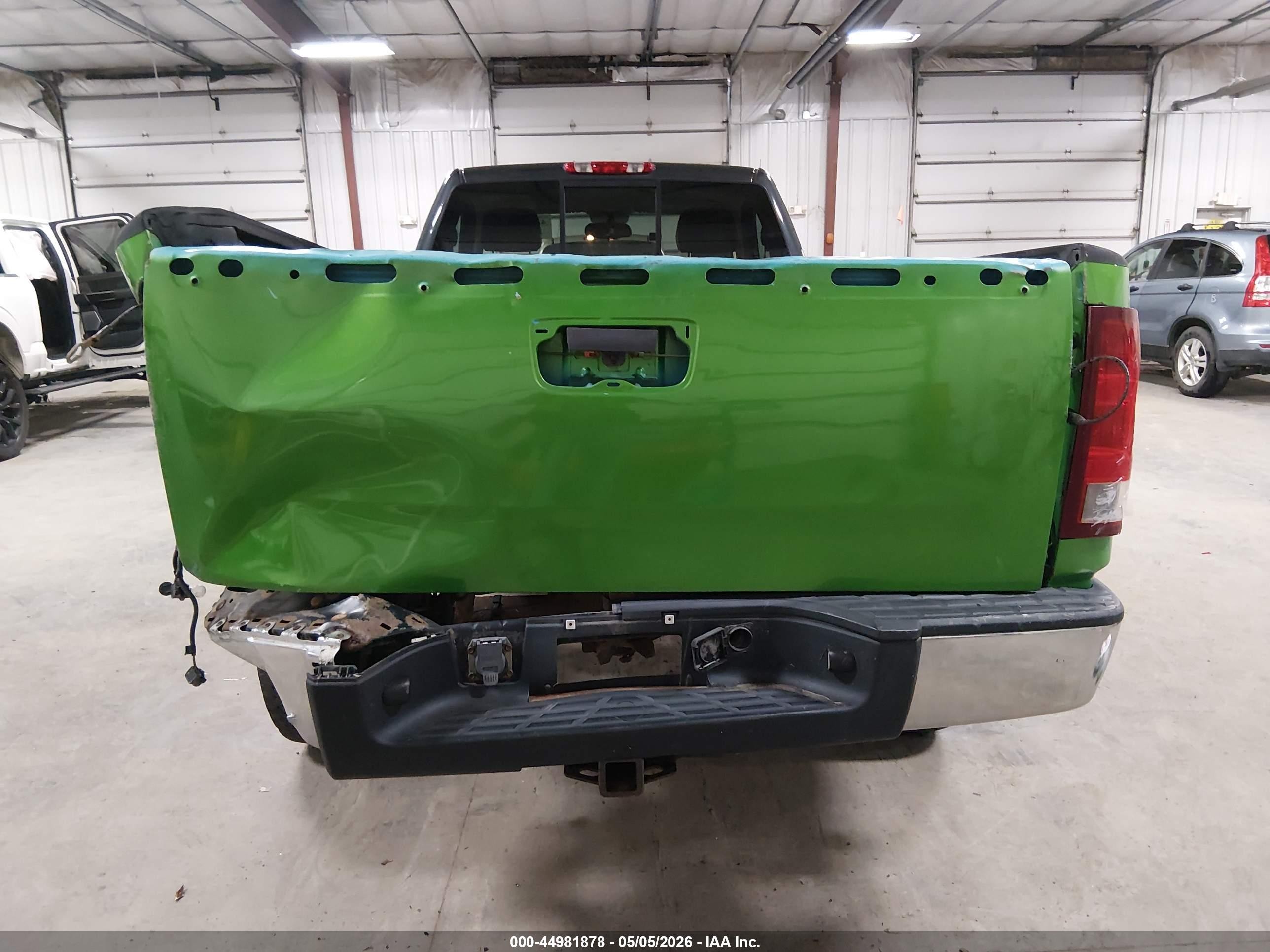 2009 Gmc Sierra 1500 Work Truck Green vin: 1GTEC14059Z148845