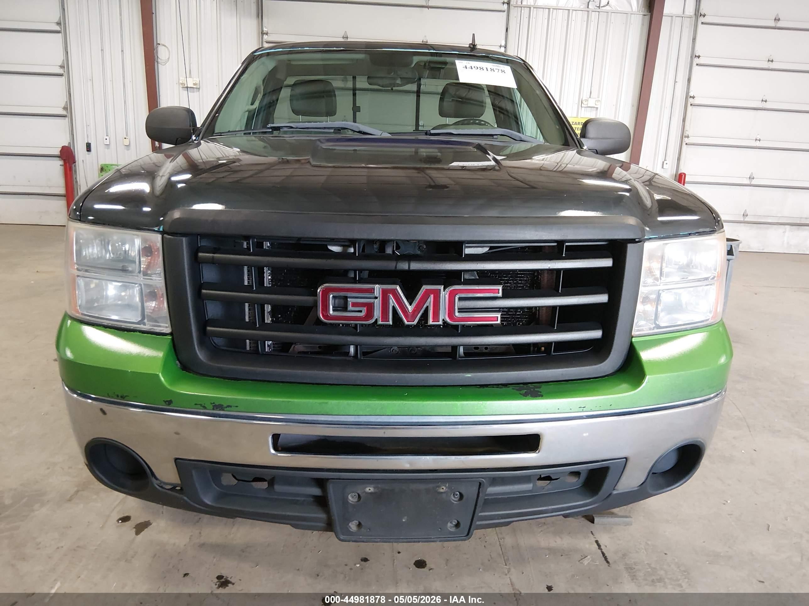 2009 Gmc Sierra 1500 Work Truck Green vin: 1GTEC14059Z148845