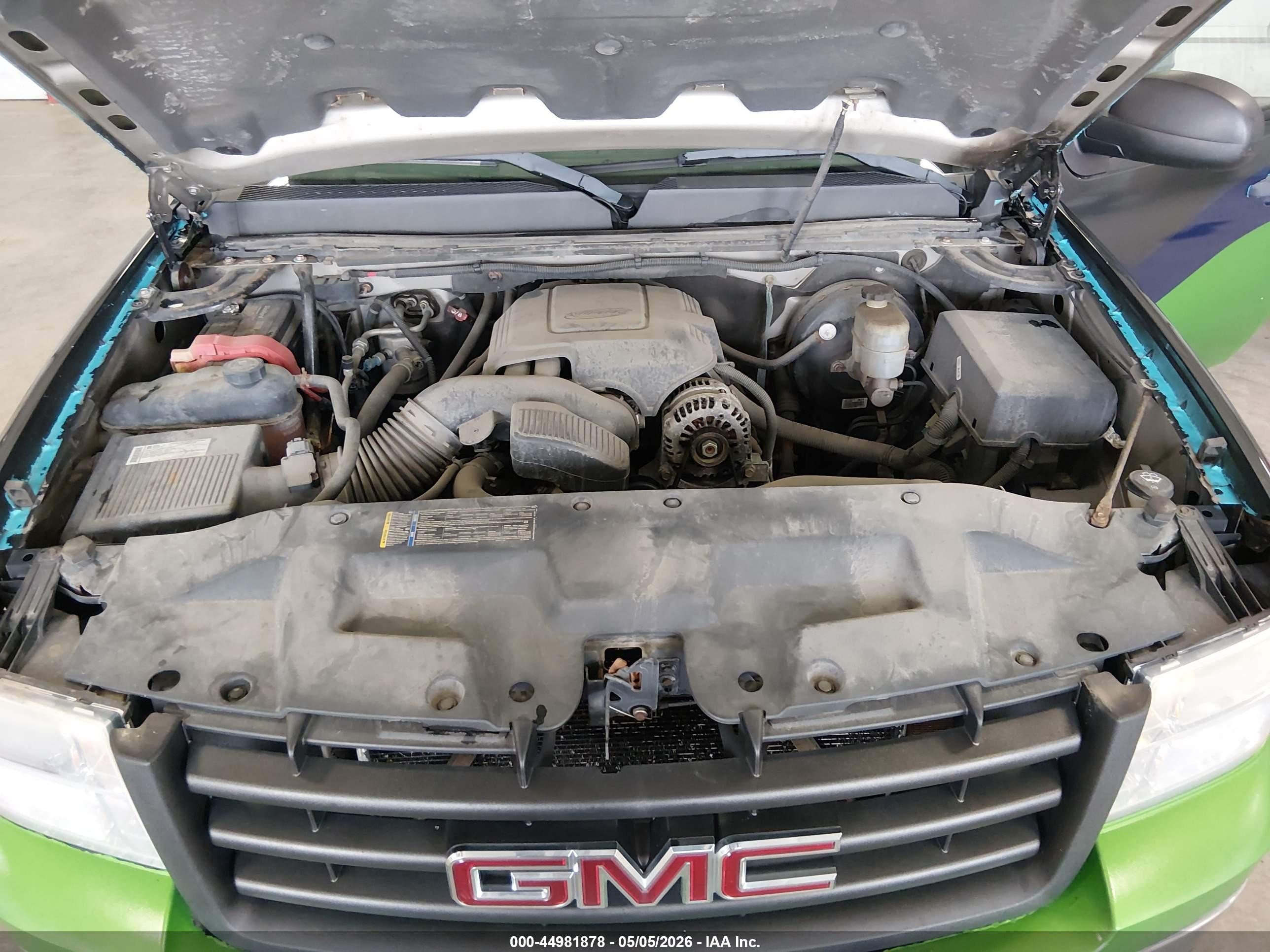 2009 Gmc Sierra 1500 Work Truck Green vin: 1GTEC14059Z148845