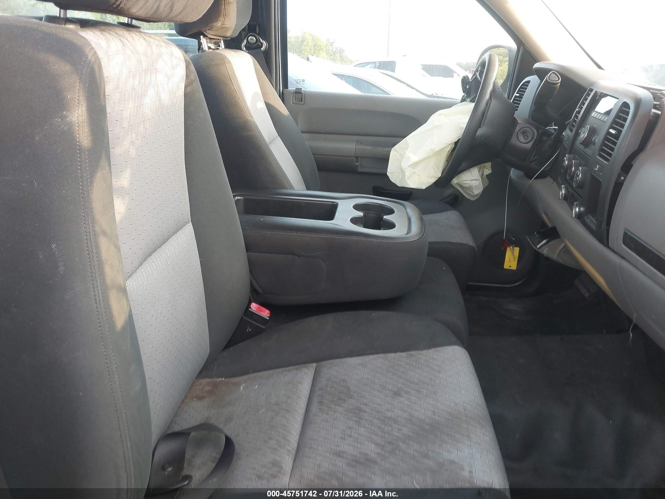 2007 Gmc Sierra 1500 Work Truck White vin: 1GTEC14C07Z534208