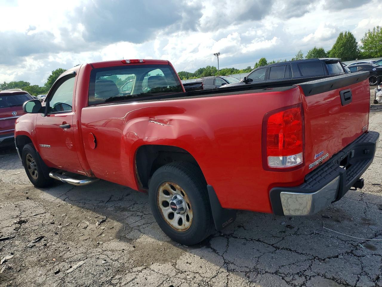 2007 Gmc New Sierra C1500 Red vin: 1GTEC14C07Z563675