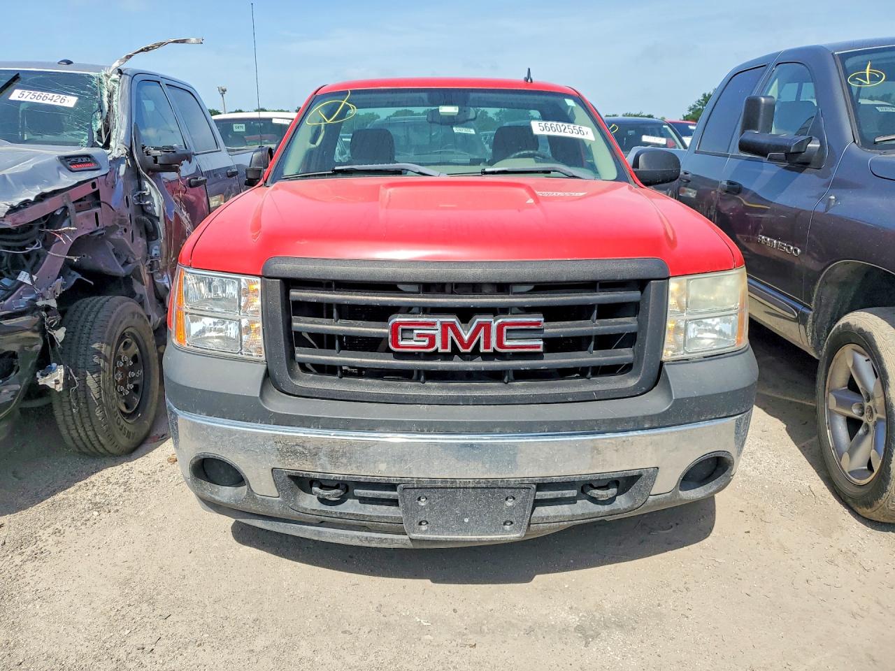 2007 Gmc New Sierra C1500 Red vin: 1GTEC14C07Z563675
