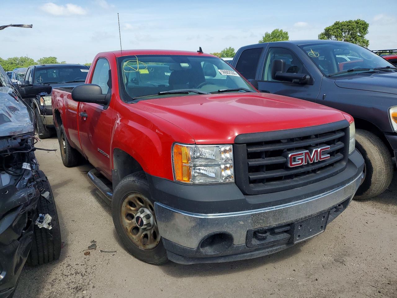 2007 Gmc New Sierra C1500 Red vin: 1GTEC14C07Z563675