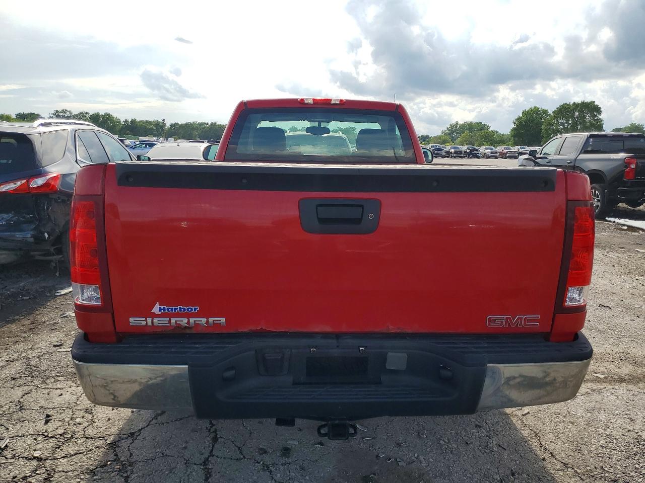 2007 Gmc New Sierra C1500 Red vin: 1GTEC14C07Z563675