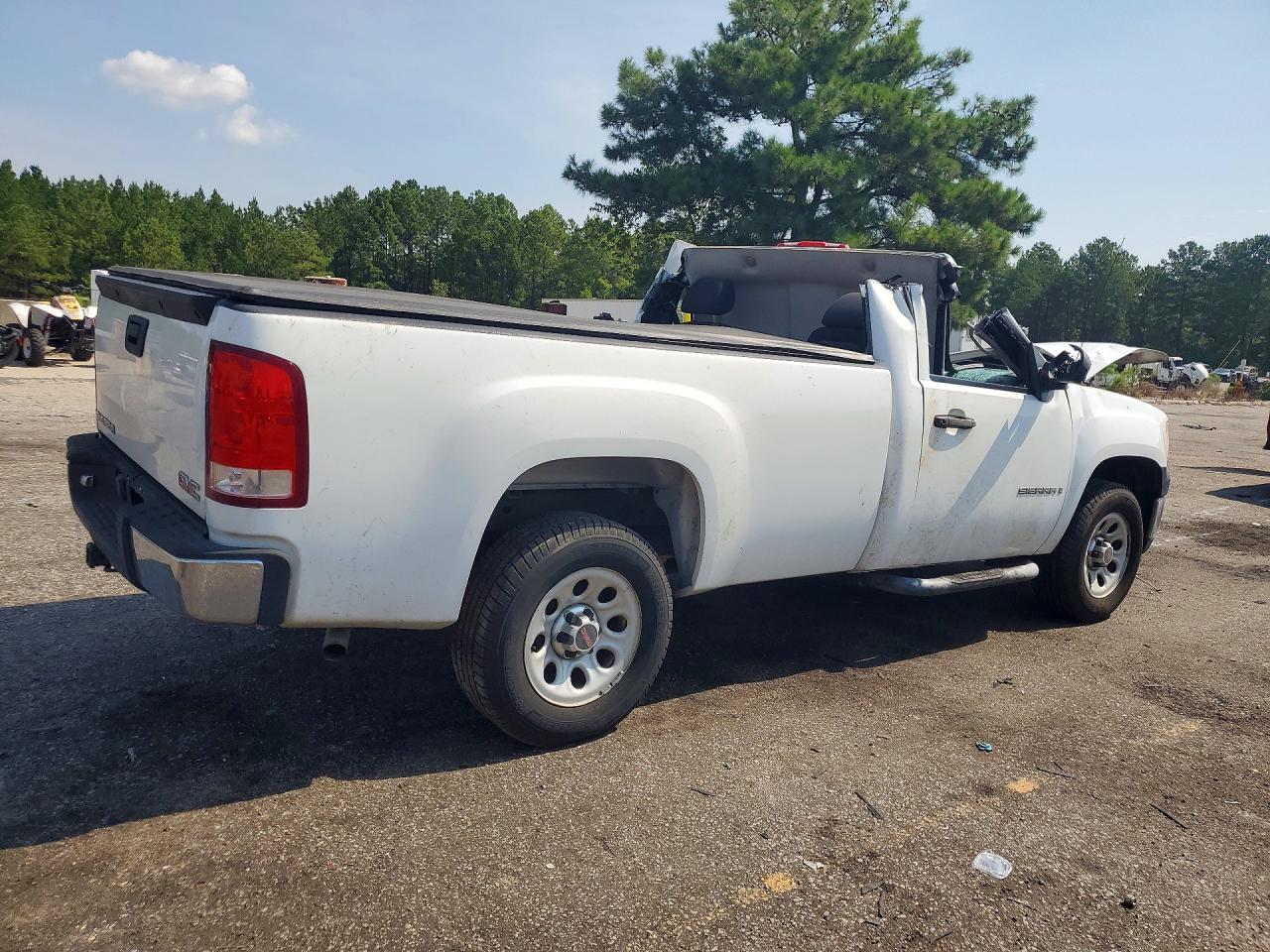 2007 Gmc New Sierra C1500 White vin: 1GTEC14C07Z592240