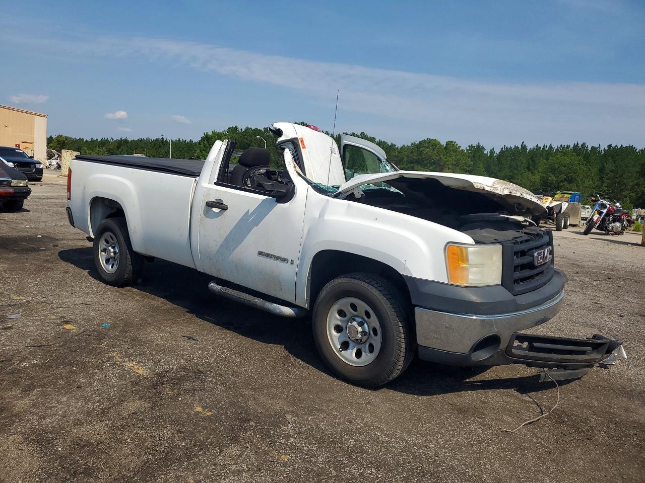 2007 Gmc New Sierra C1500 White vin: 1GTEC14C07Z592240
