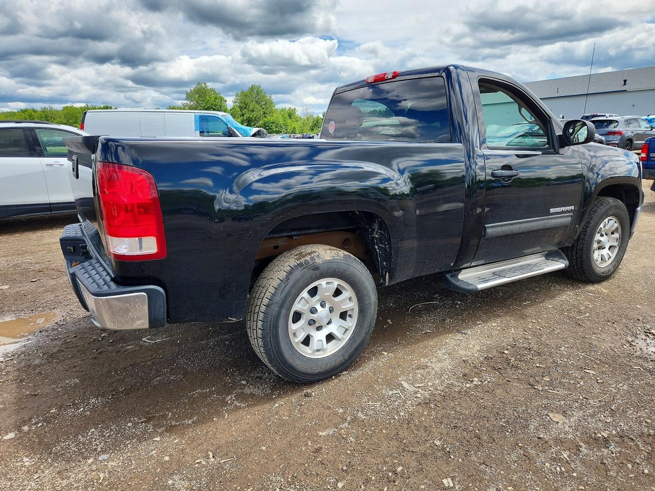 2008 Gmc Sierra C1500 Черный vin: 1GTEC14C28Z193816