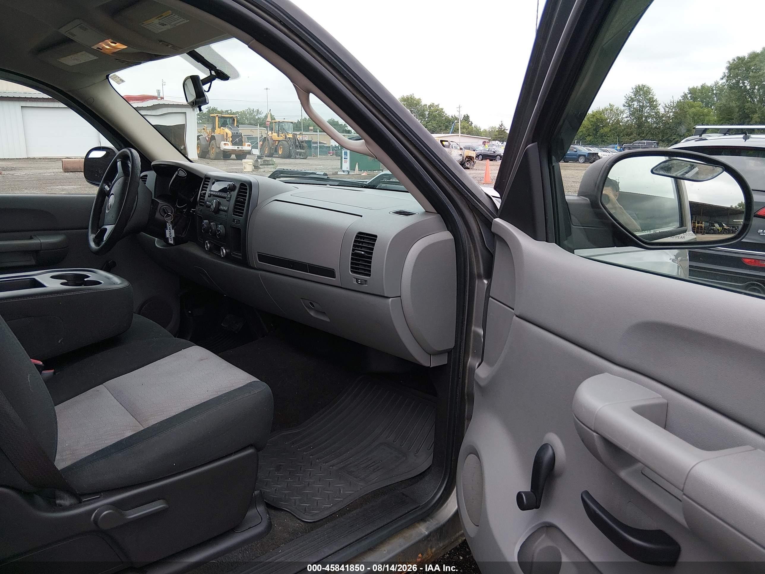 2008 Gmc Sierra 1500 Work Truck Gray vin: 1GTEC14C38E145877
