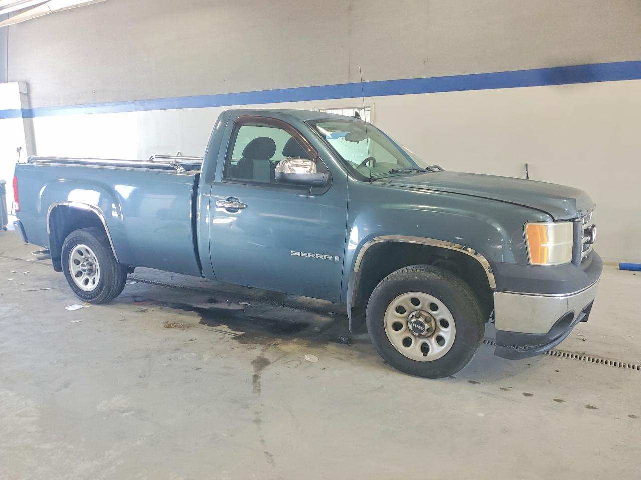 2008 Gmc Sierra C1500 Blue vin: 1GTEC14C48Z323644