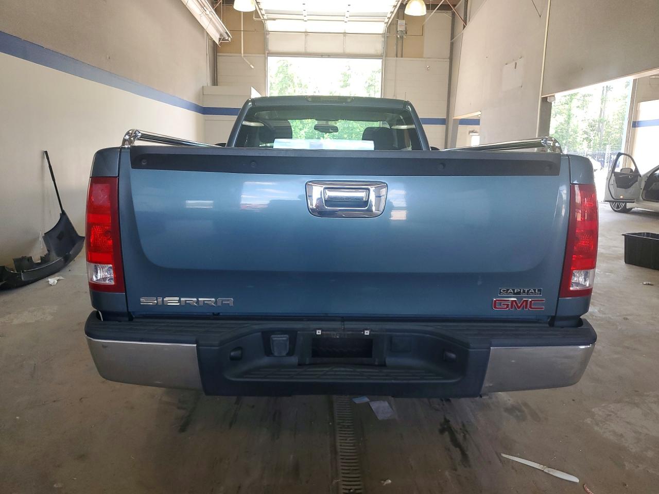 2008 Gmc Sierra C1500 Blue vin: 1GTEC14C48Z323644