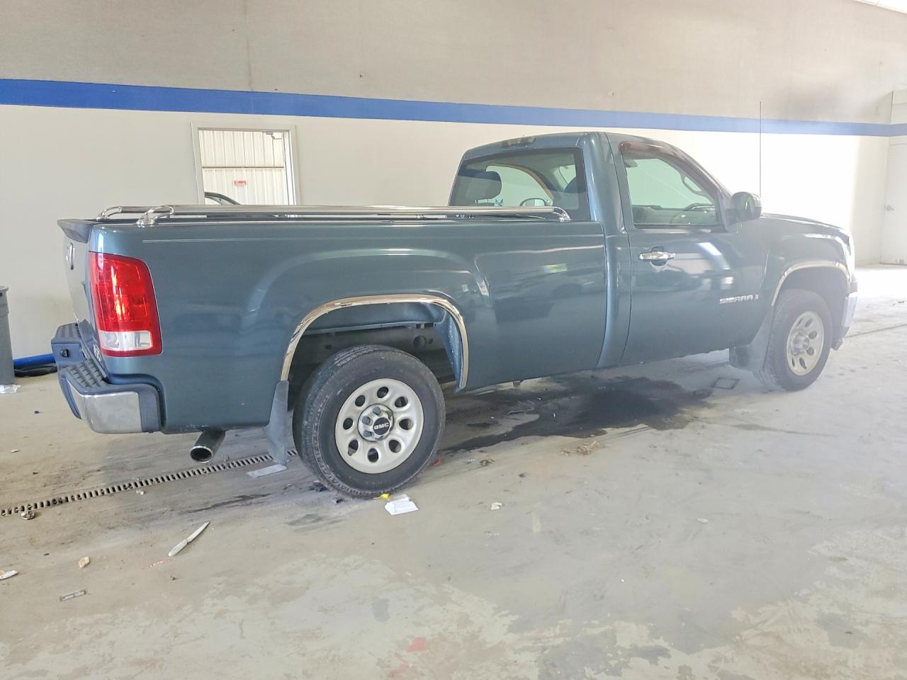 2008 Gmc Sierra C1500 Blue vin: 1GTEC14C48Z323644