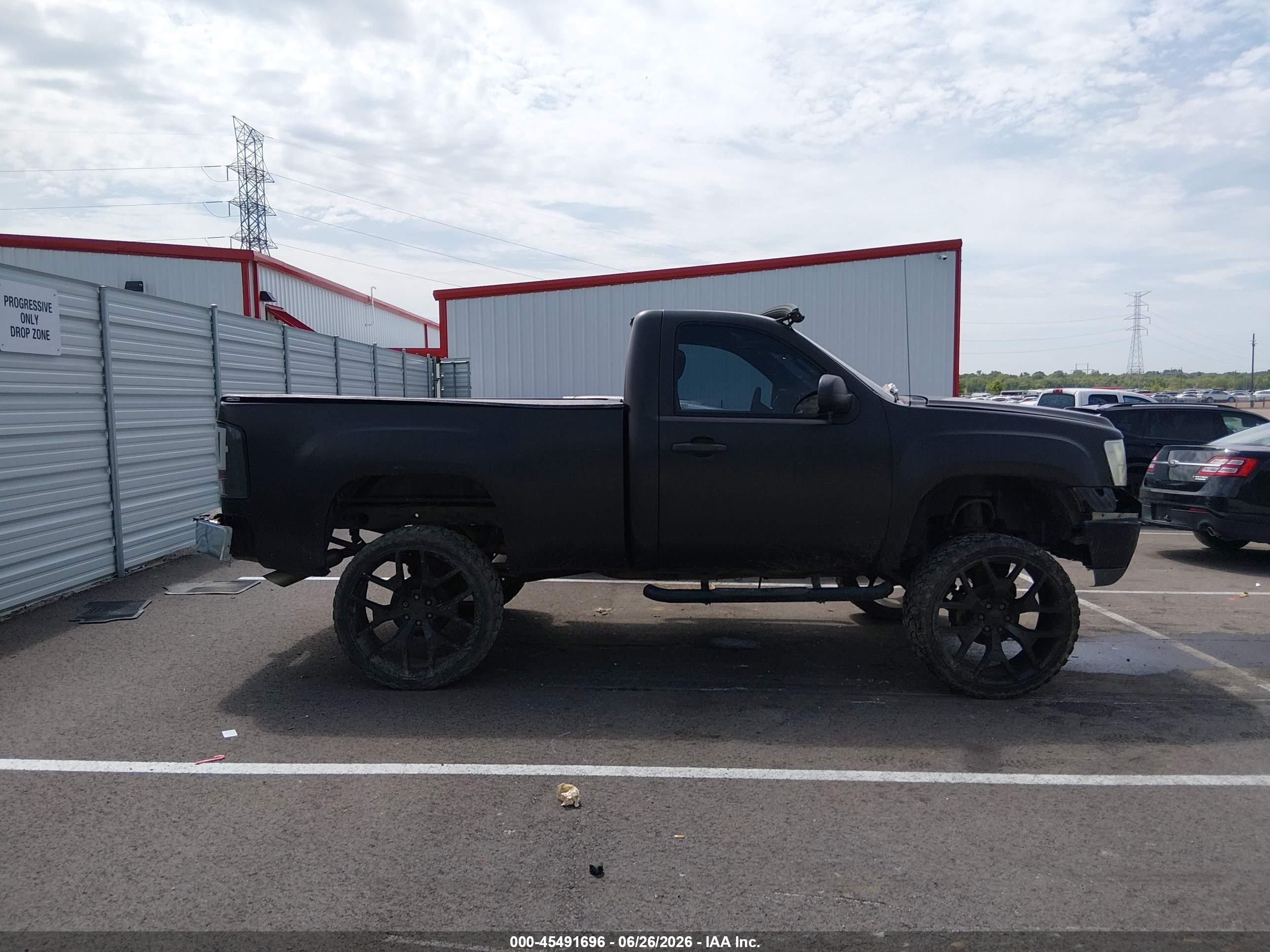 2009 Gmc Sierra 1500 Work Truck Black vin: 1GTEC14C49Z100473