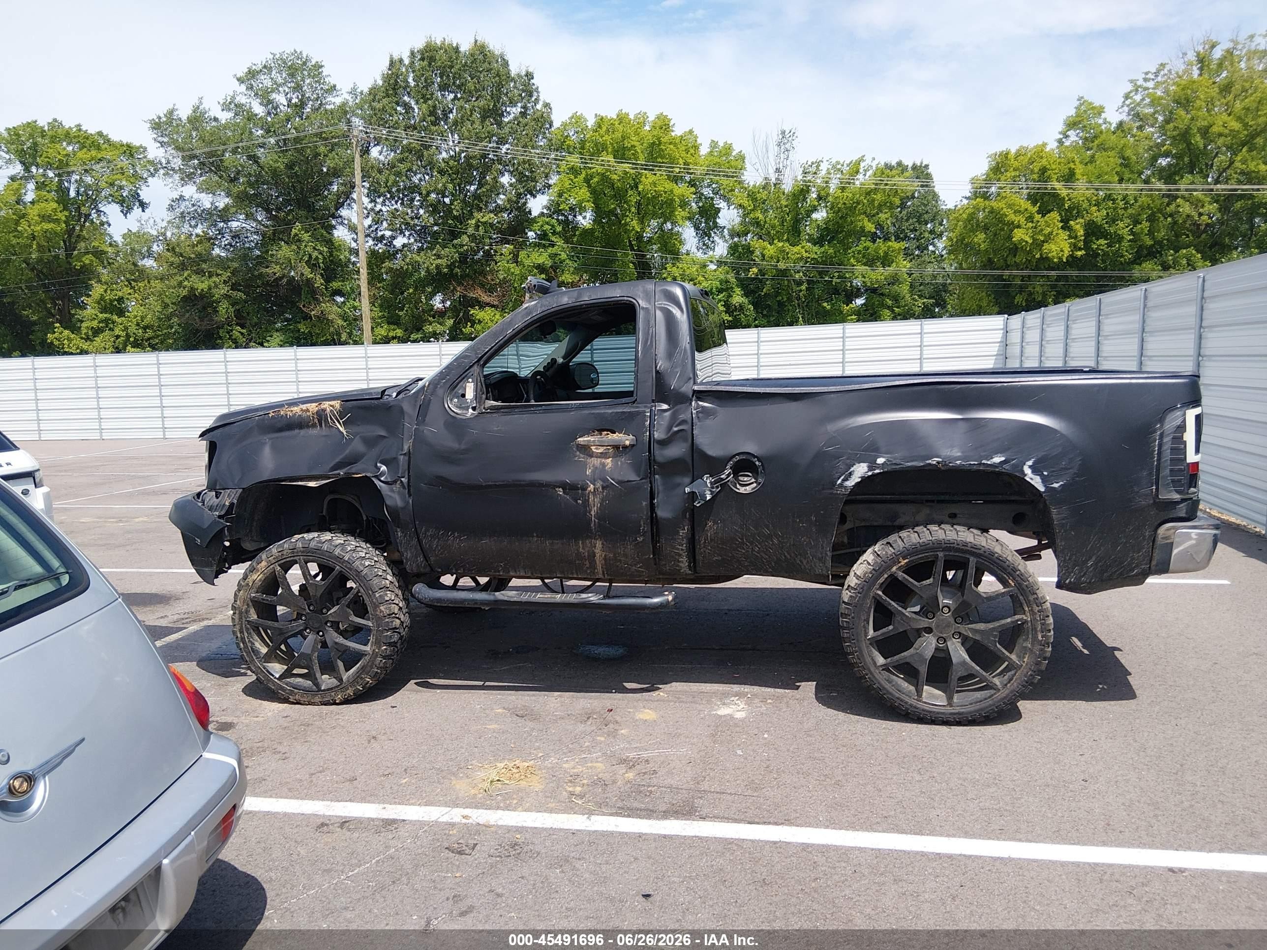 2009 Gmc Sierra 1500 Work Truck Black vin: 1GTEC14C49Z100473