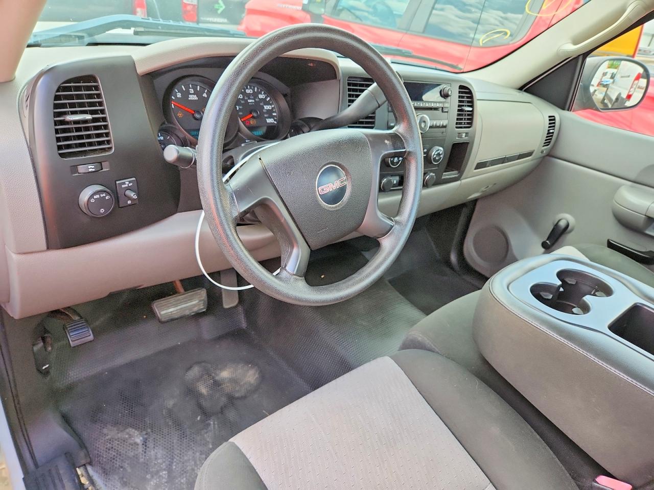 2009 Gmc Sierra C1500 White vin: 1GTEC14C59Z900036