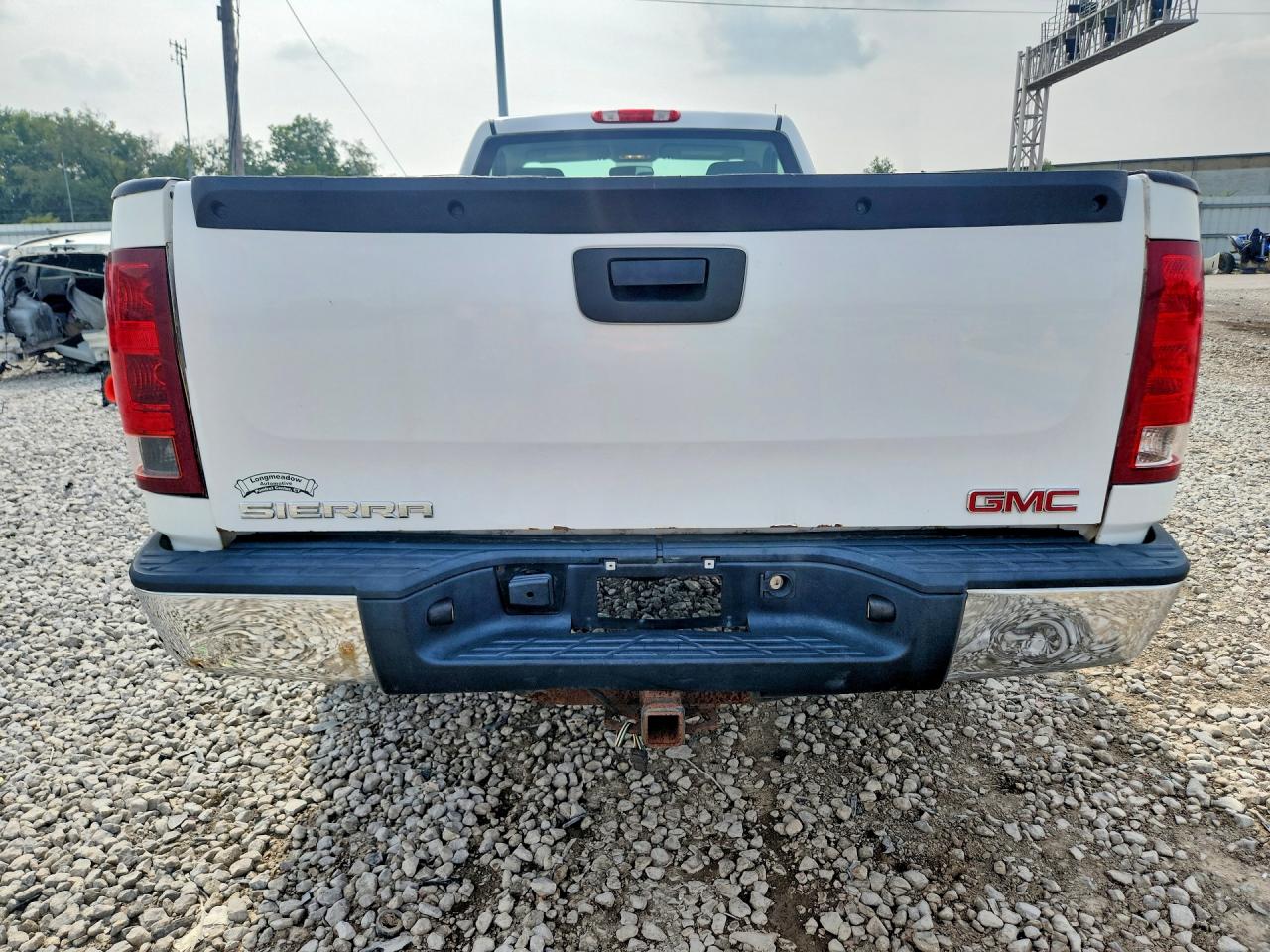 2009 Gmc Sierra C1500 White vin: 1GTEC14C59Z900036
