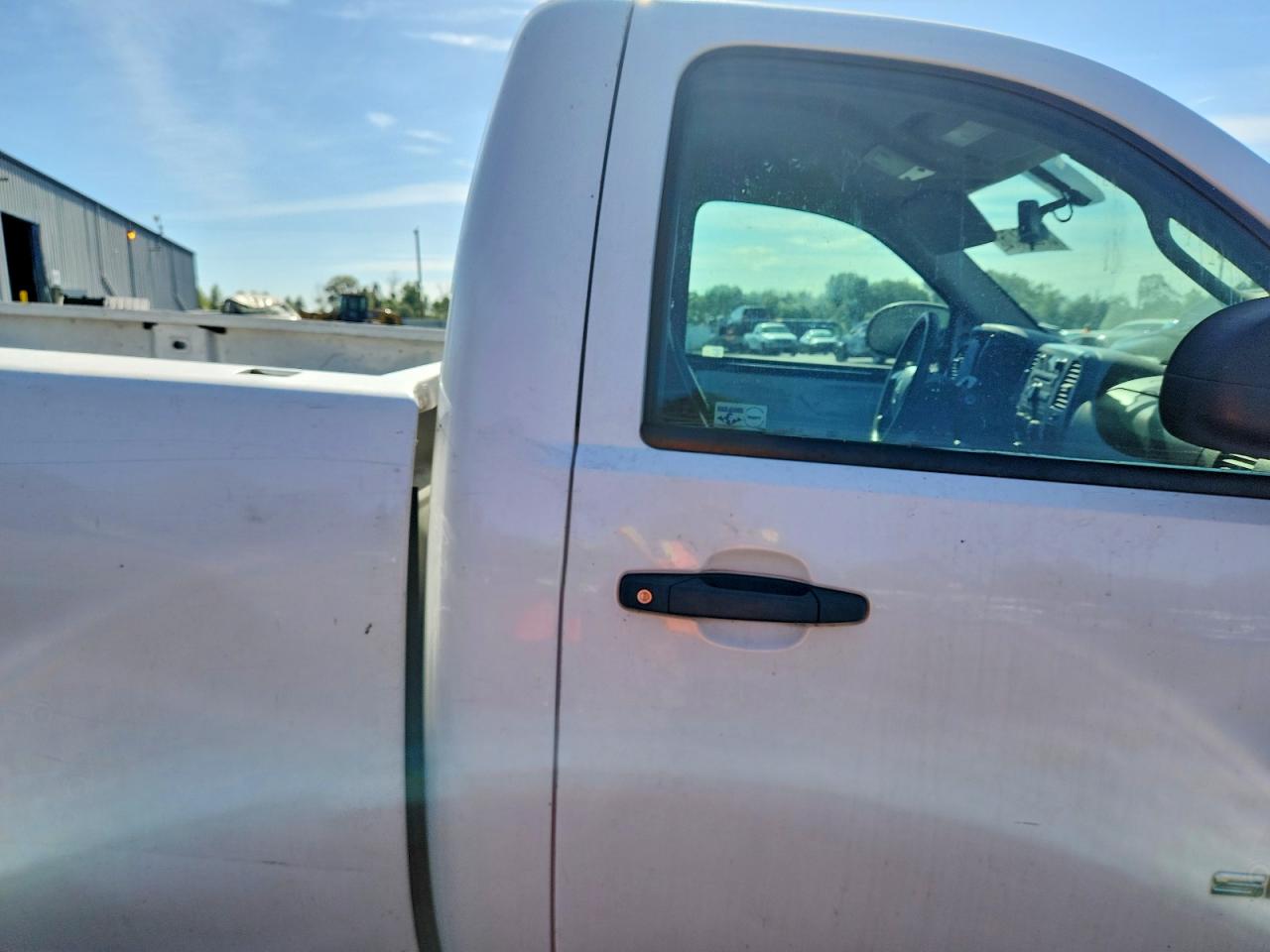 2008 Gmc Sierra C1500 White vin: 1GTEC14C68Z167641