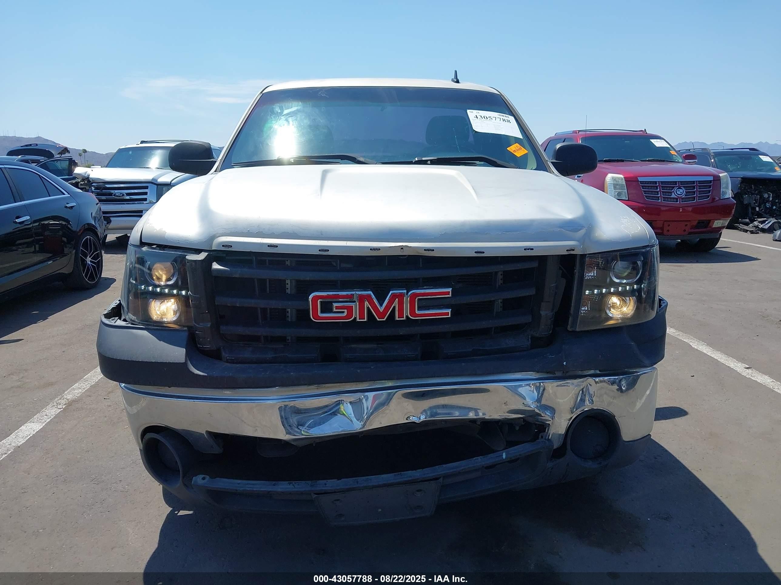 2007 Gmc Sierra 1500 Work Truck Beige vin: 1GTEC14C77Z570817