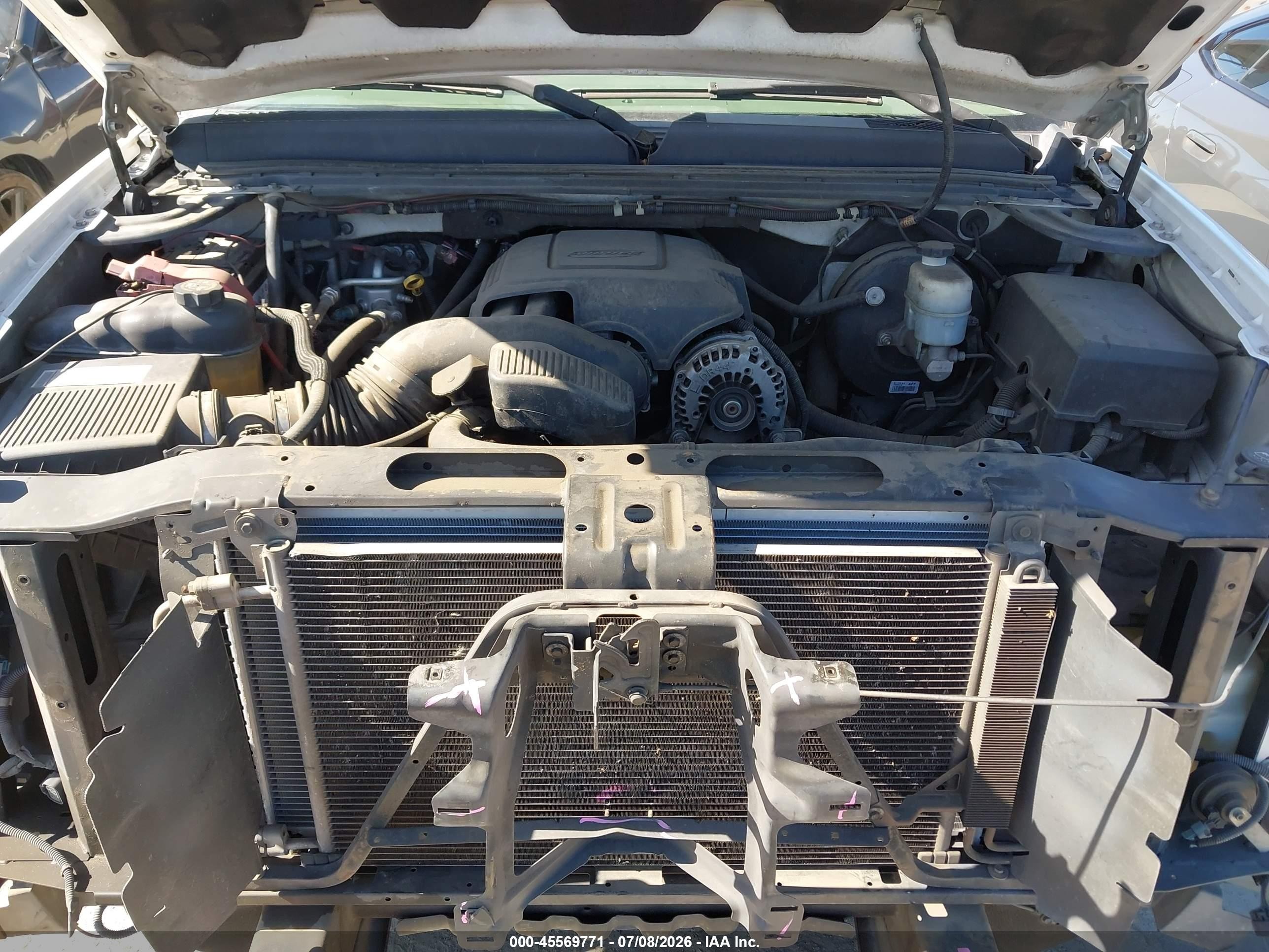 2007 Gmc Sierra 1500 Work Truck White vin: 1GTEC14C77Z586211