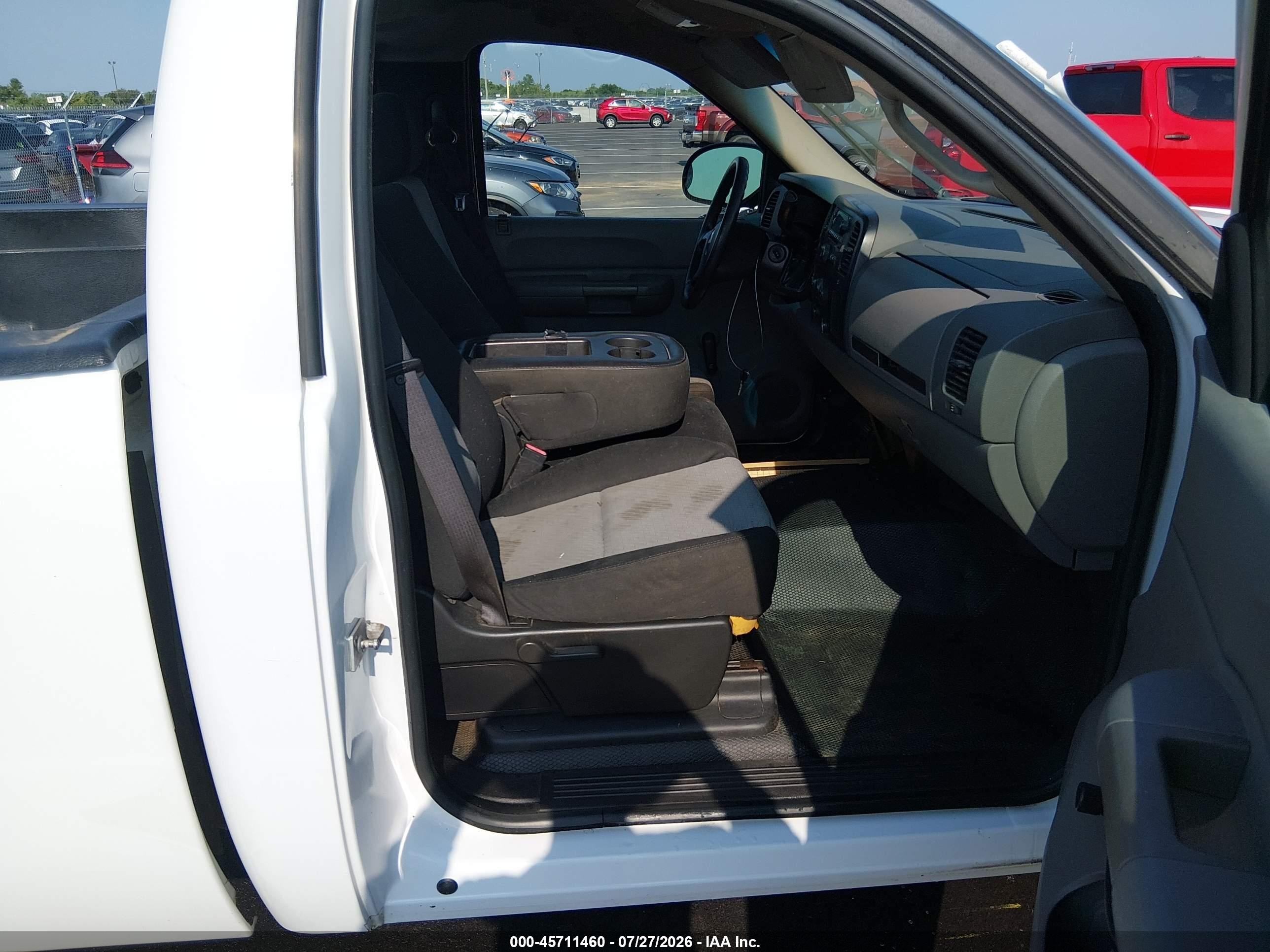 2008 Gmc Sierra 1500 Work Truck White vin: 1GTEC14C78Z900568